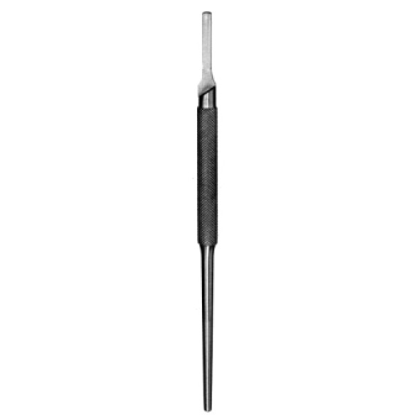Scalpel Handle str round handle #4, 16cm