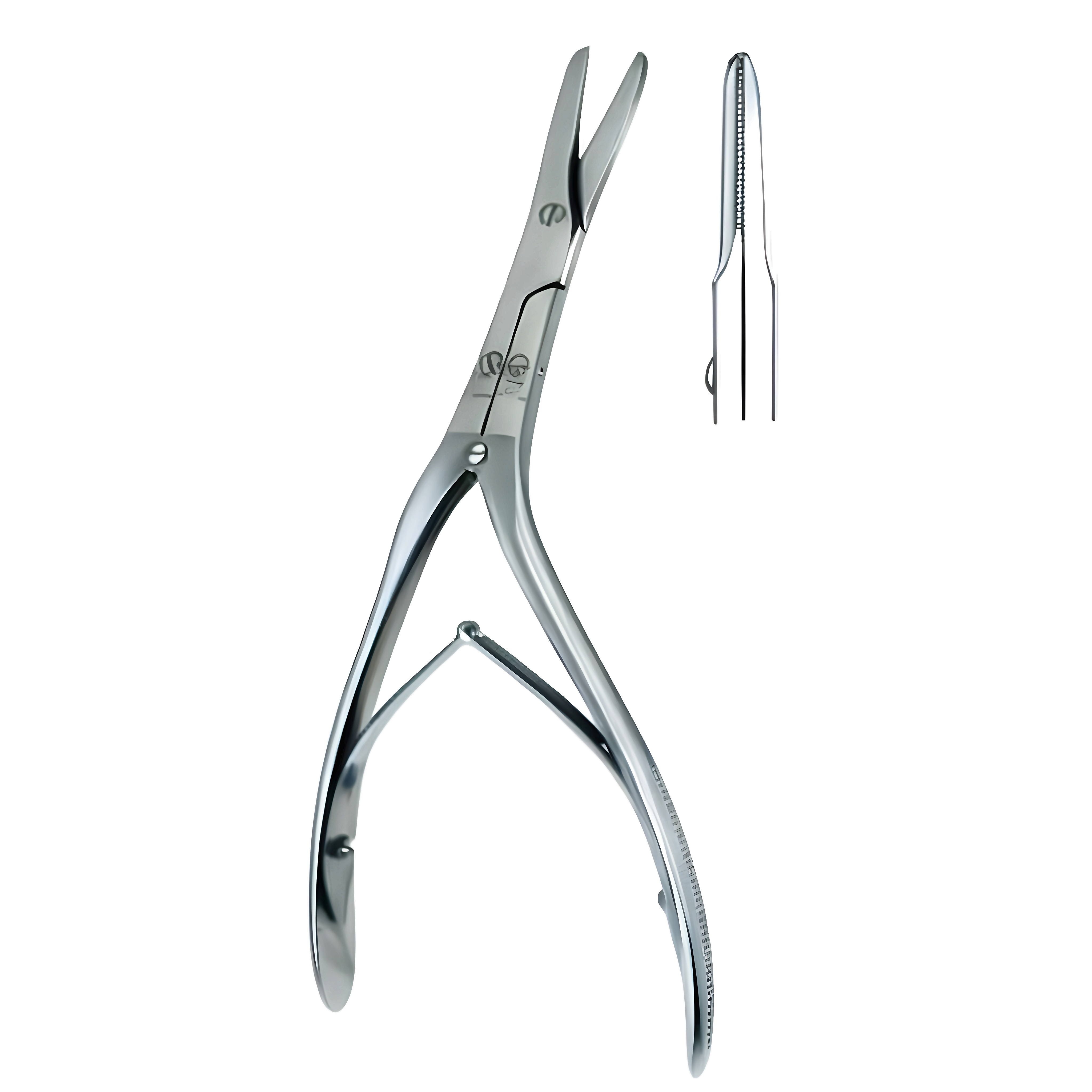 Caplan Nasal Hump Scissors ang saw edge 215mm