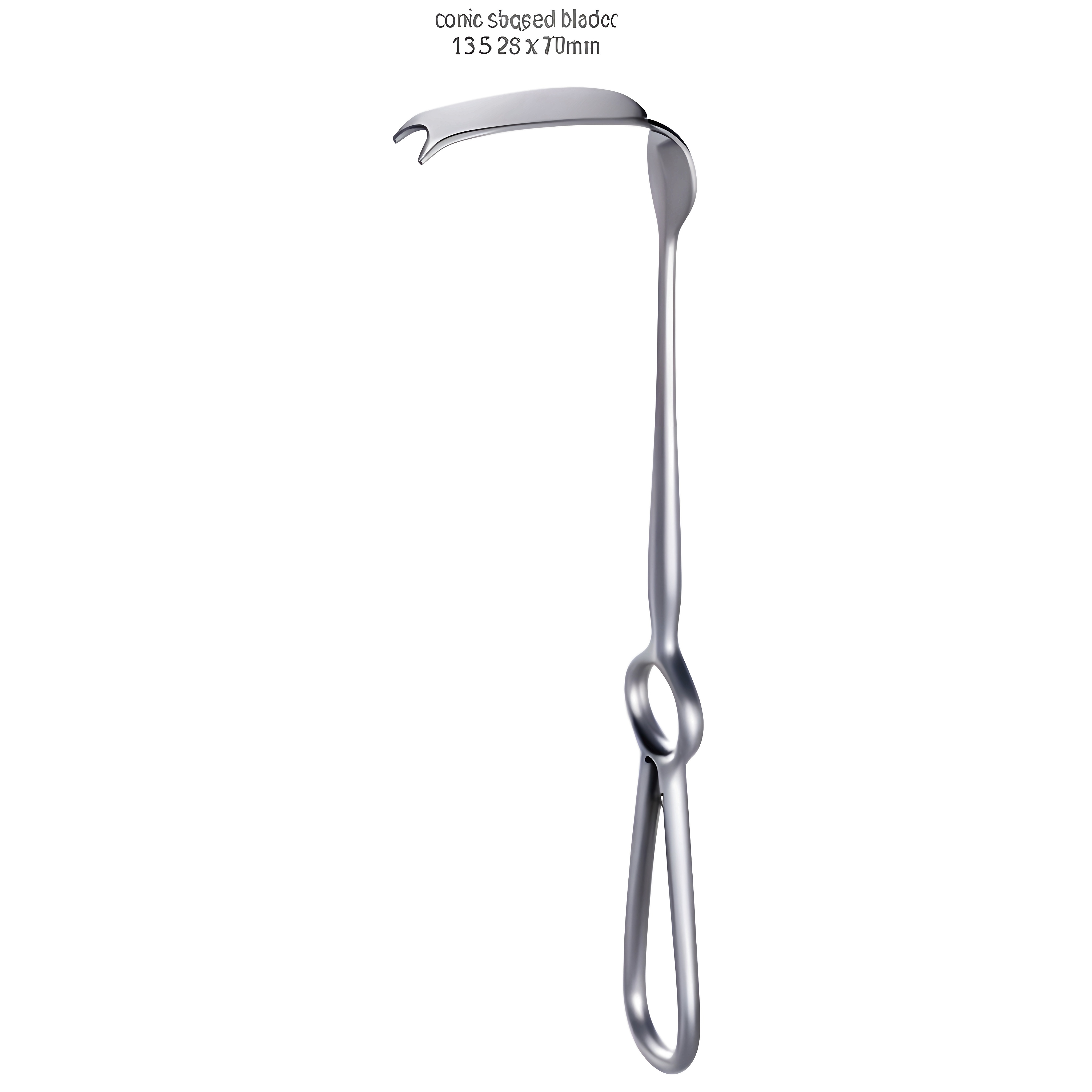 Obwegeser Alveolar Retractor 13.5-23x70mm, 22cm