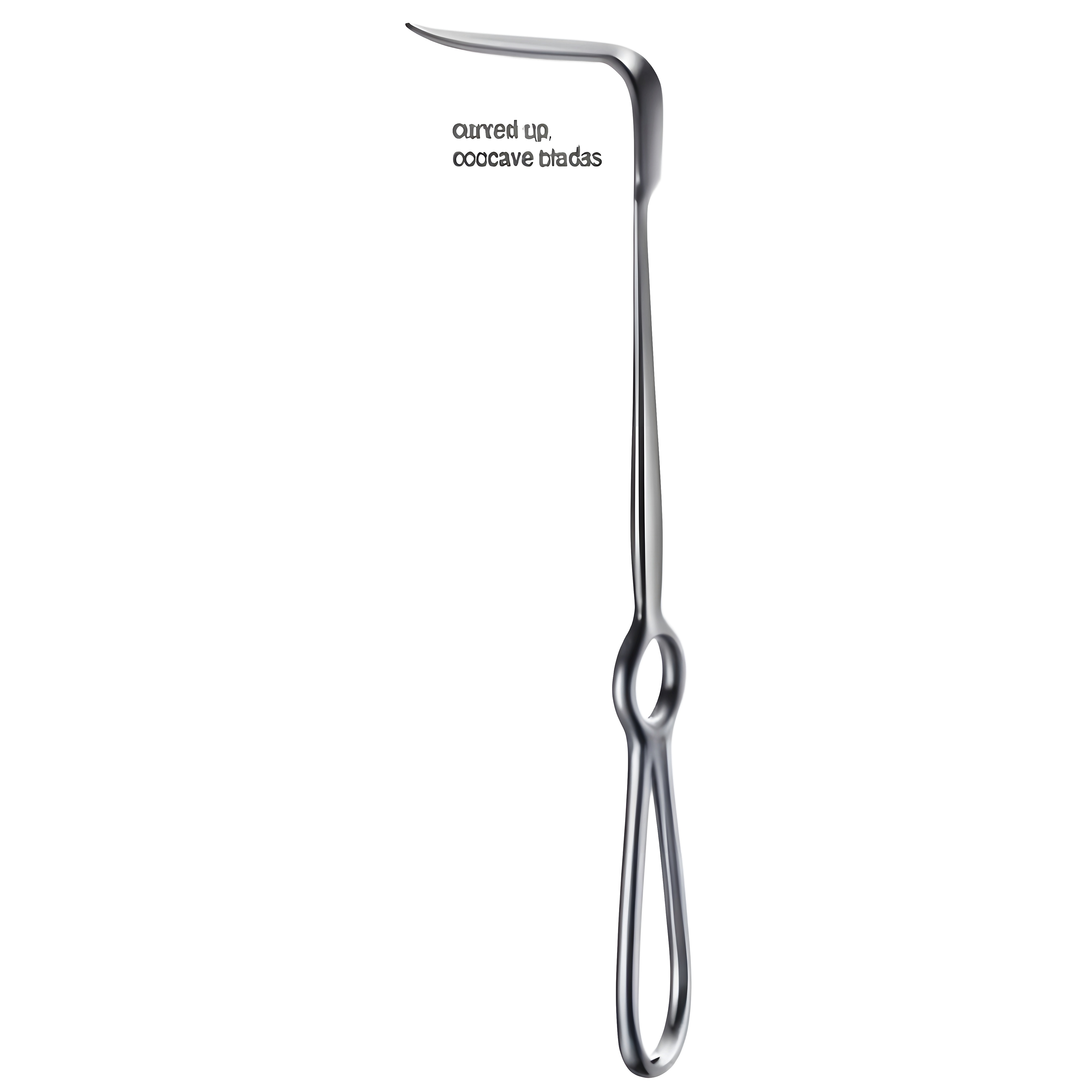 Obwegeser Soft Tissue Retractor up 10x35mm, 22cm