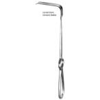 Obwegeser Soft Tissue Retractor down 10x35mm, 22cm