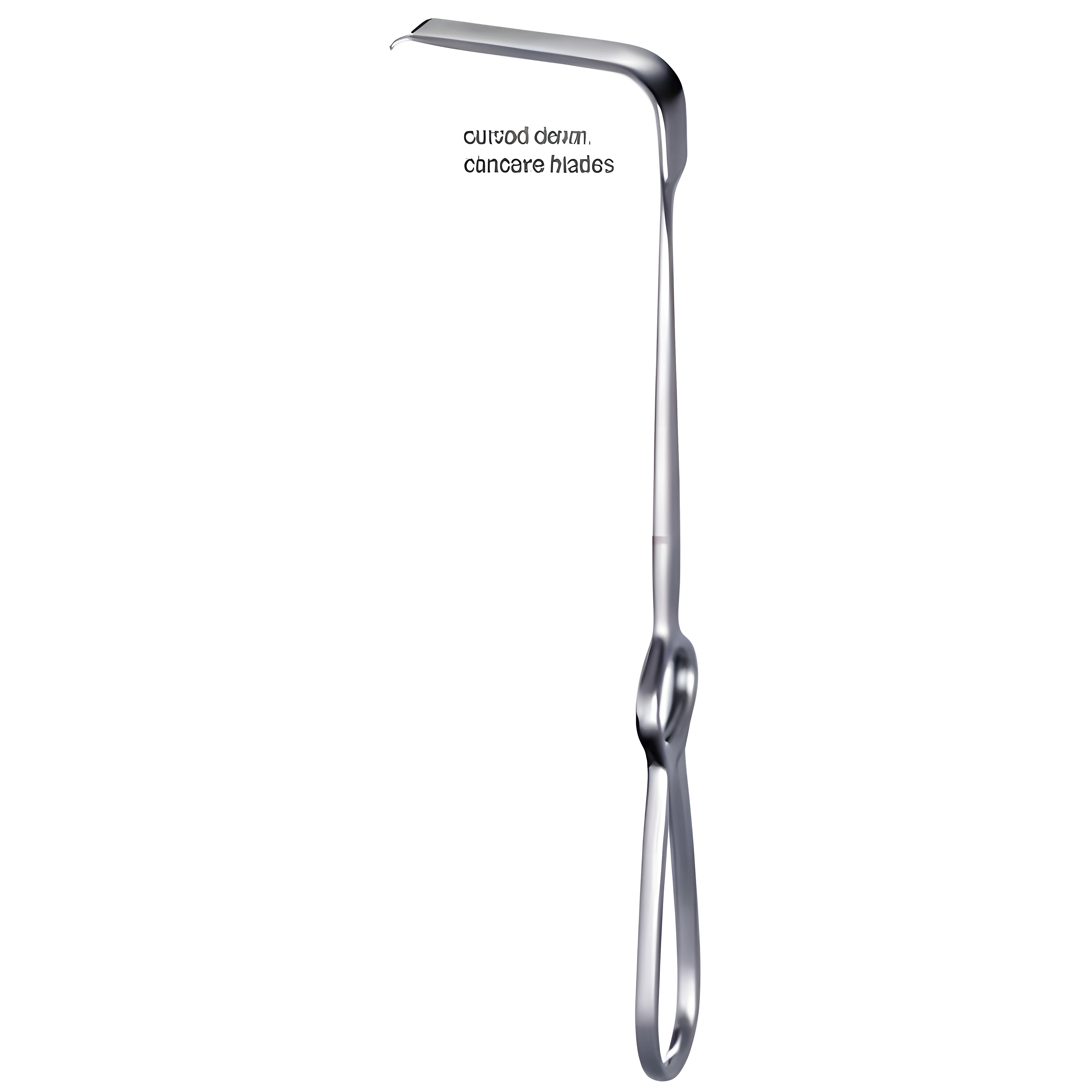 Obwegeser Soft Tissue Retractor down 10x35mm, 22cm