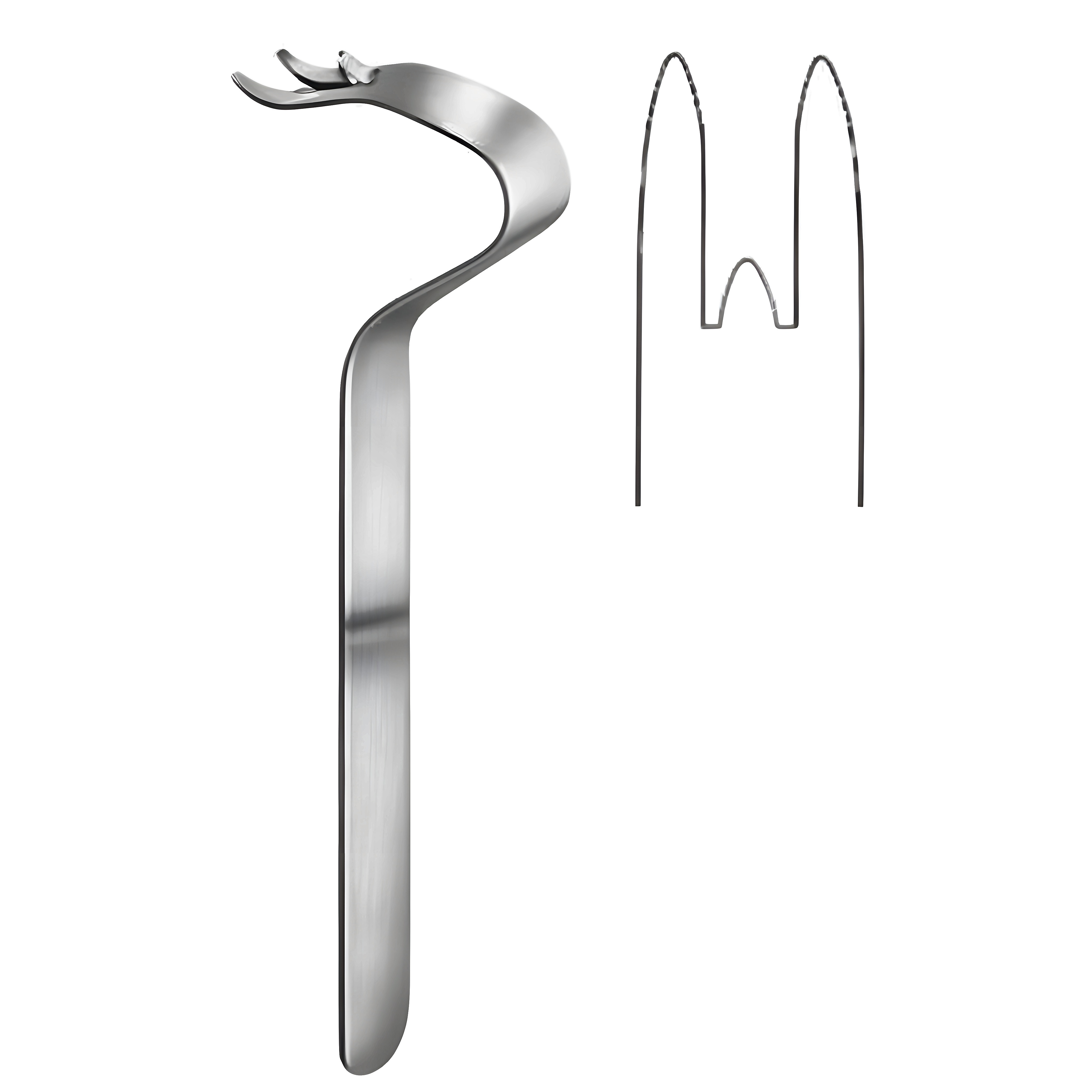 Obwegeser Chin Retractor 16cm