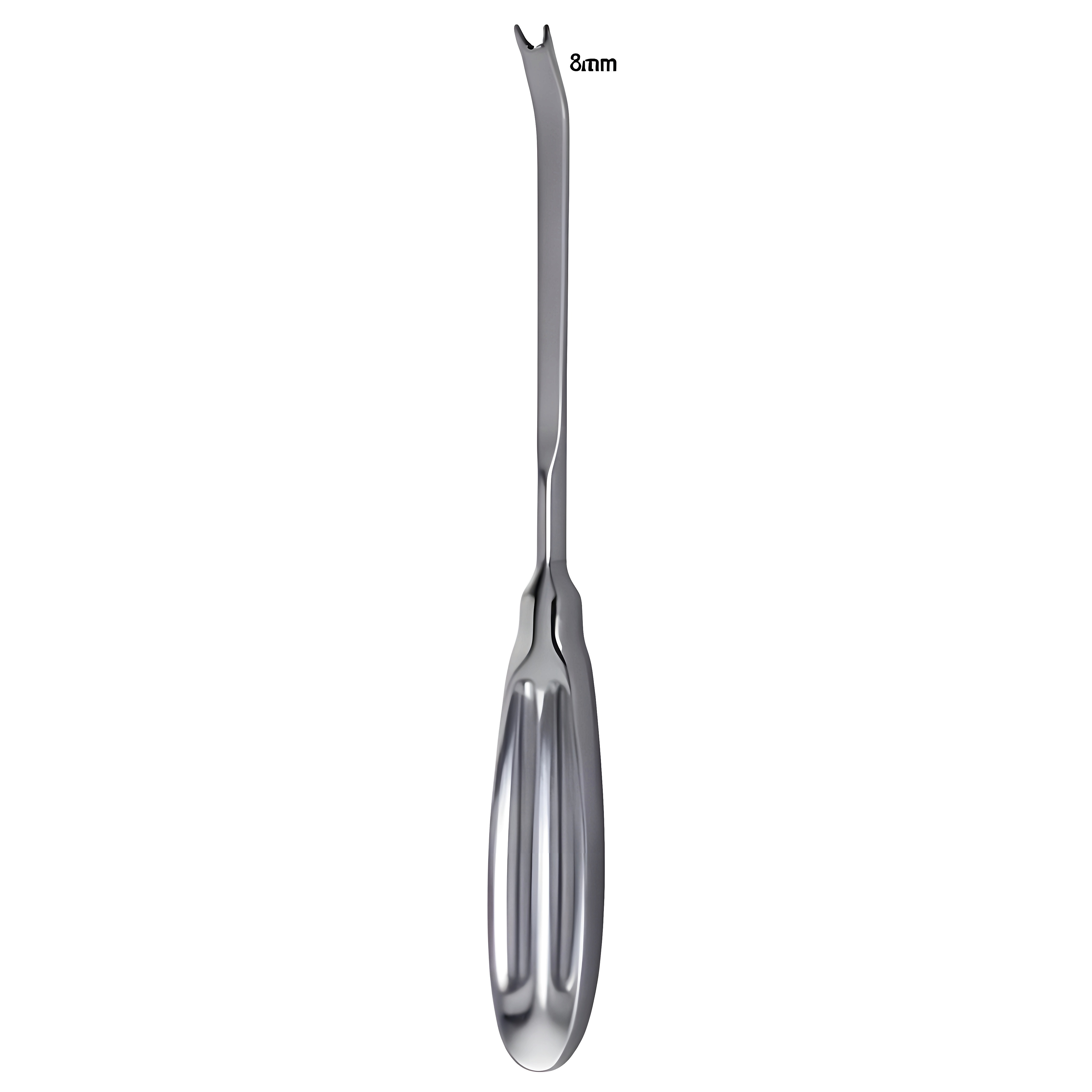 Ramus Pusher sharp angled 8mm, 24cm
