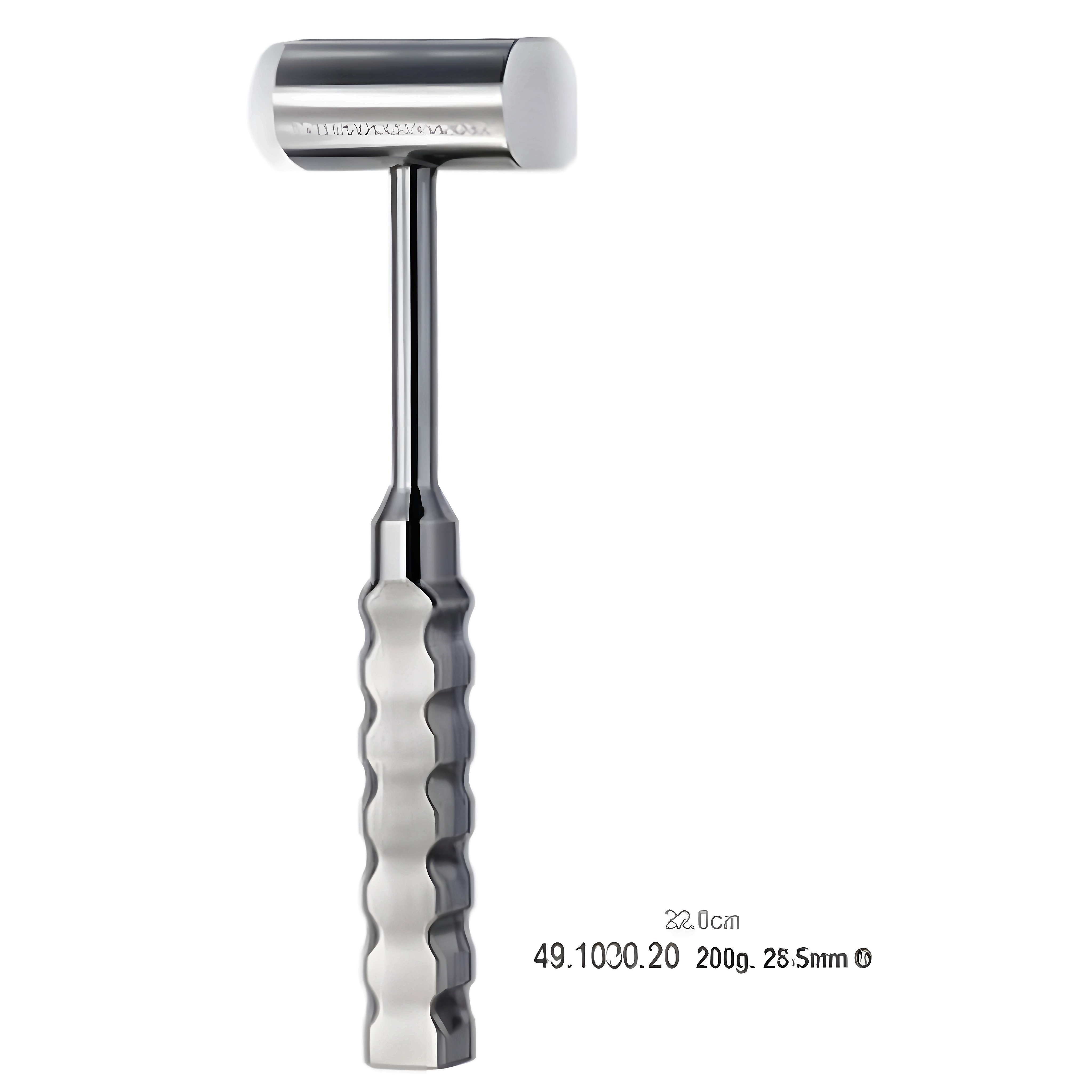 Bone Mallet w/exchange face 200g 28.5mm 22cm