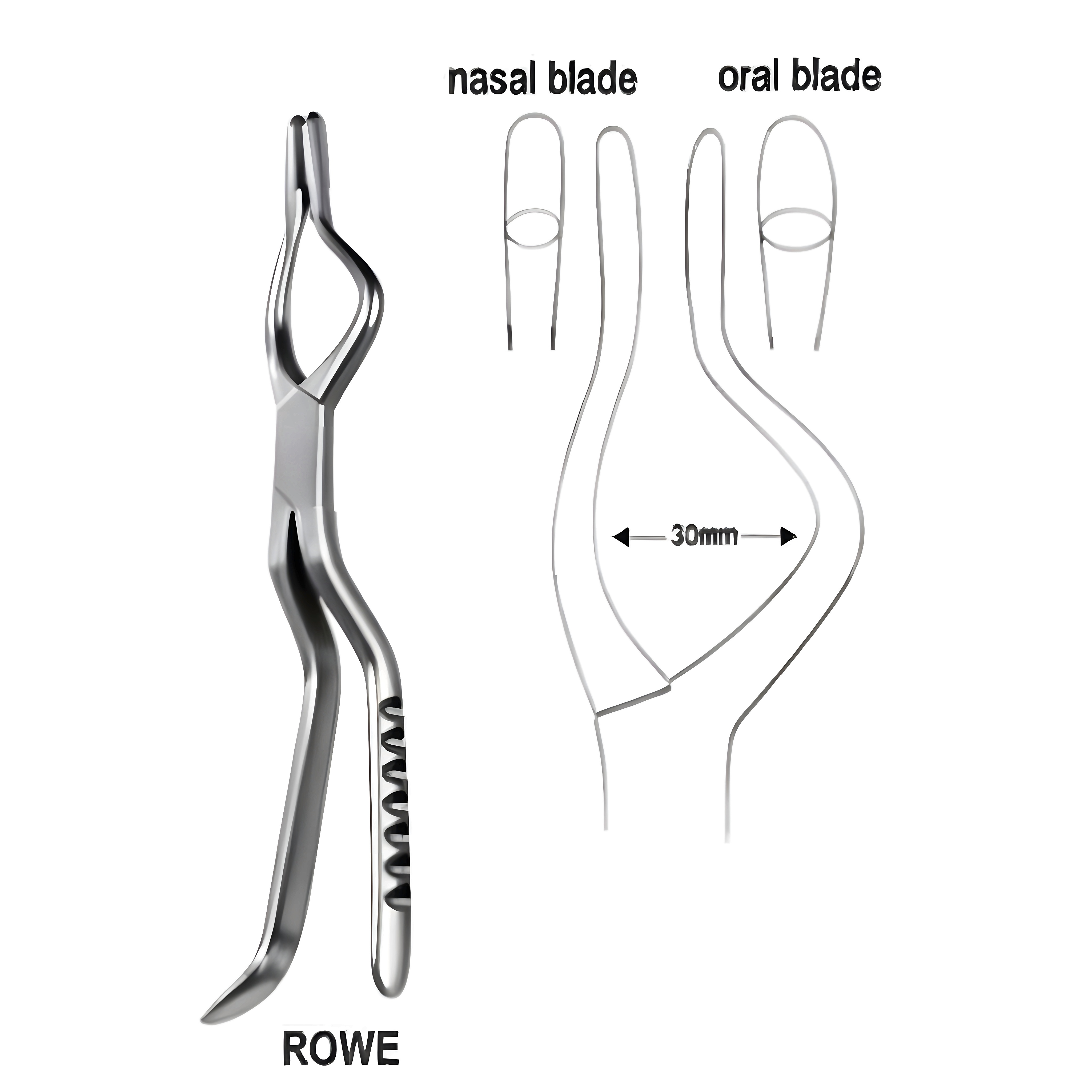 Rowe Disimpaction Fcps left 23.5cm
