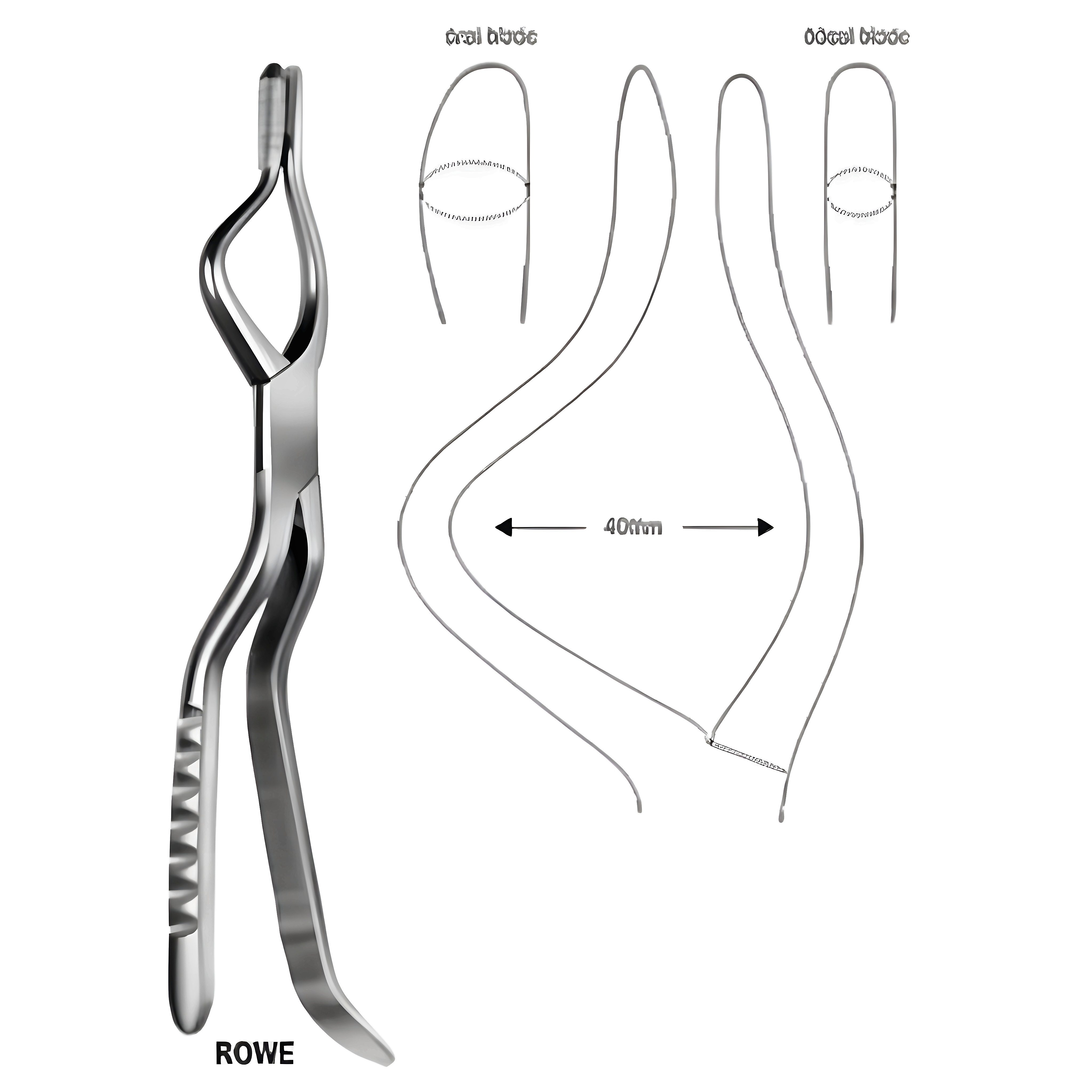 Rowe Disimpaction Fcps right 22.5cm