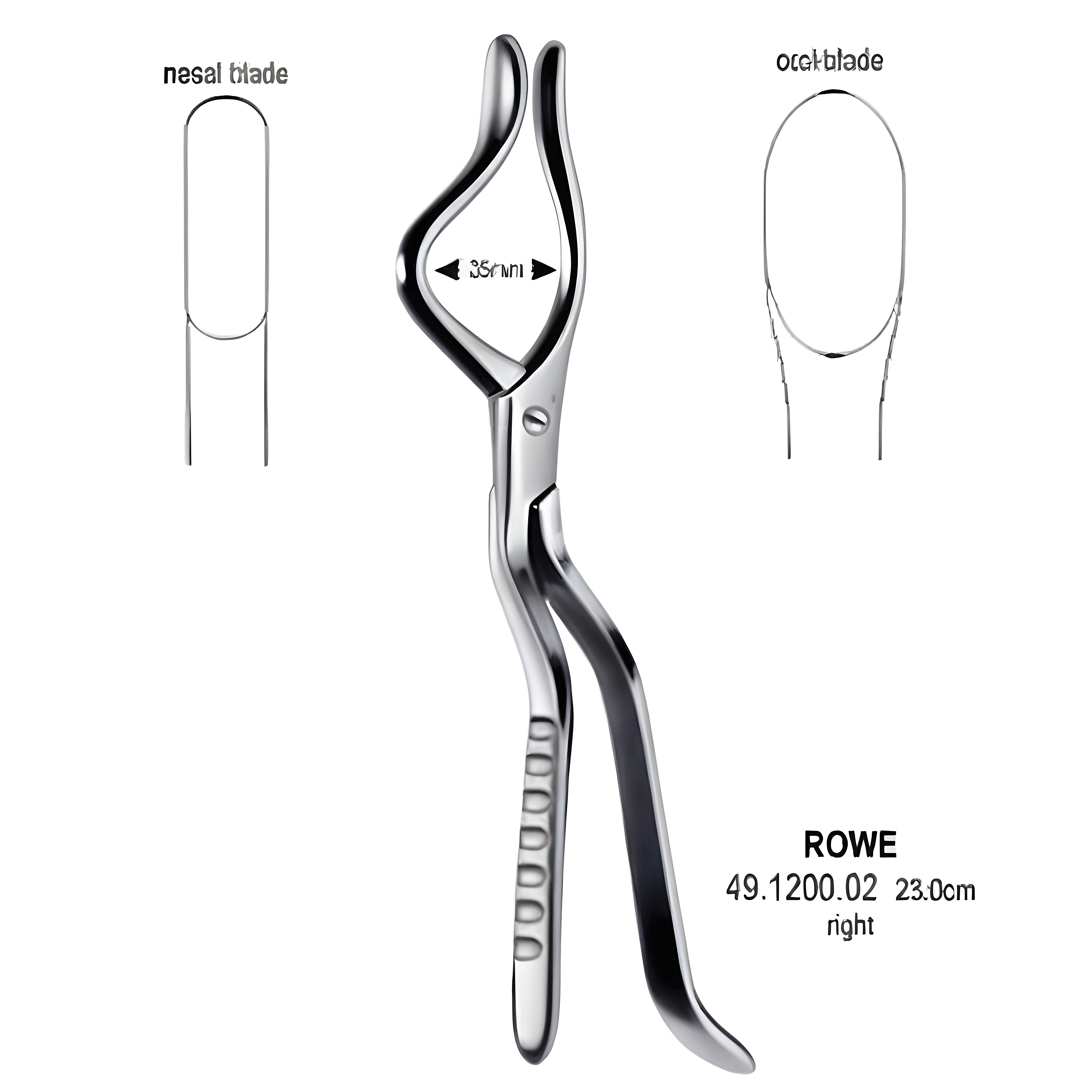 Rowe Disimpaction Fcps right 35mm, 23cm