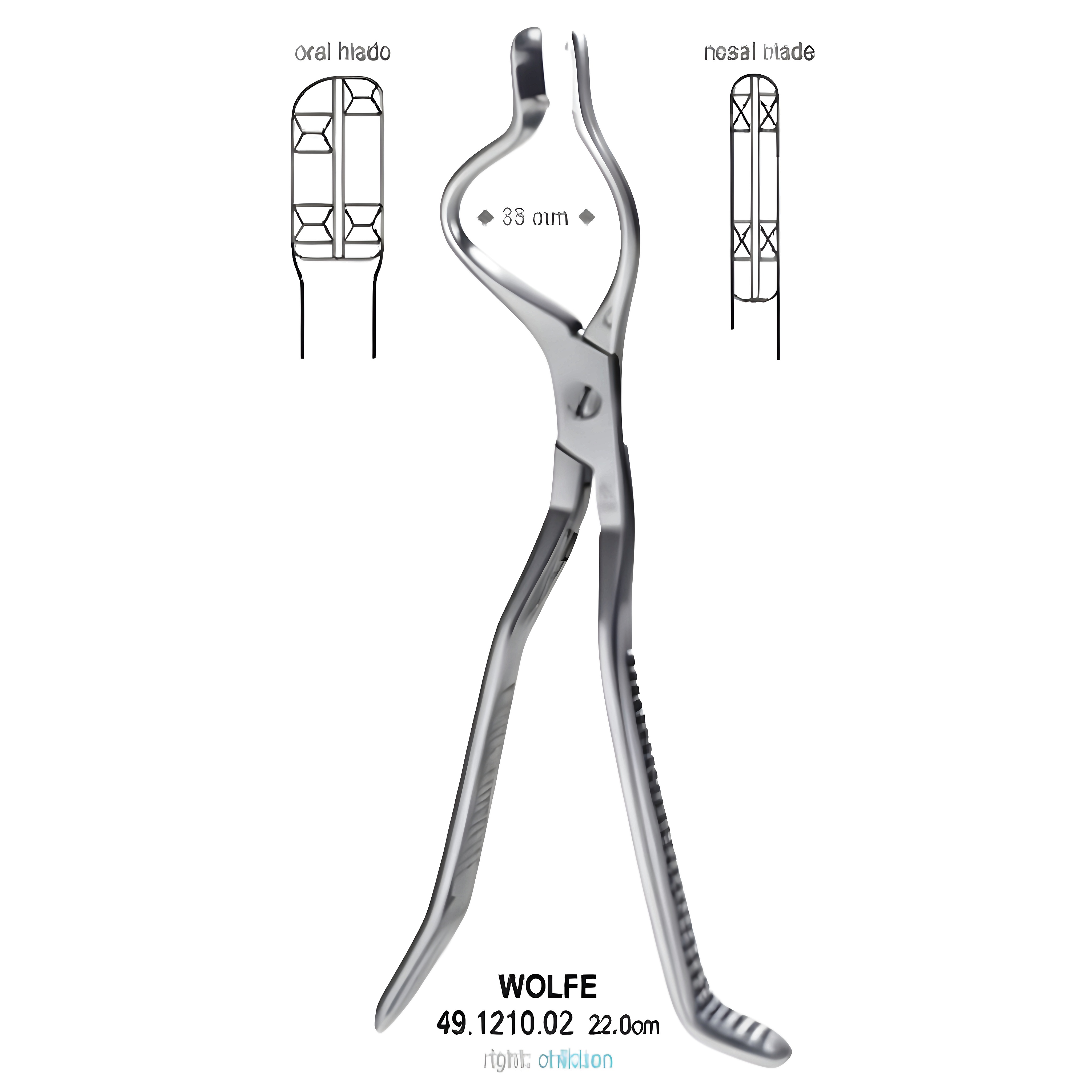 Wolfe Disimpaction Fcps right child 35mm 22cm