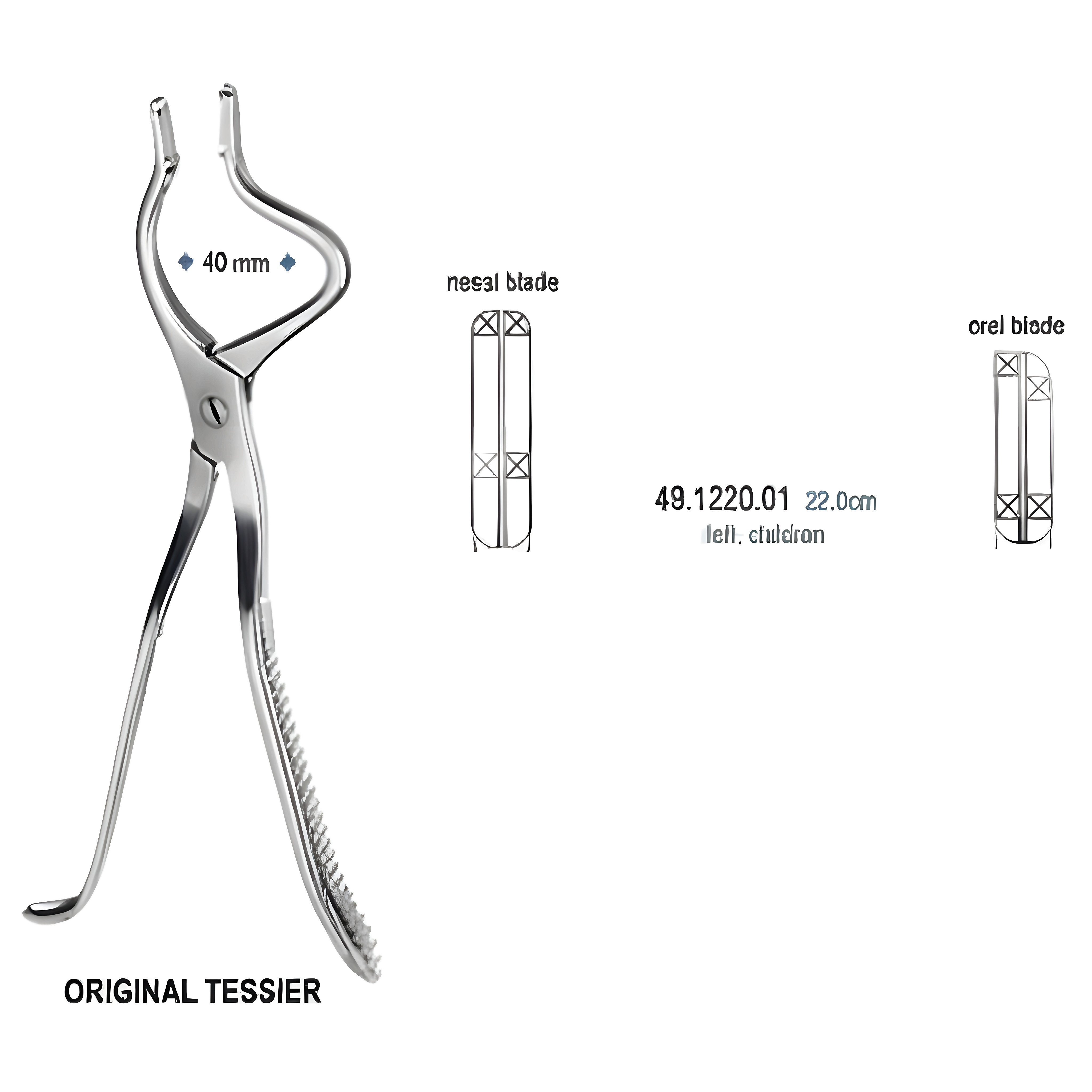 Tessier Disimpaction Fcps left child 22cm