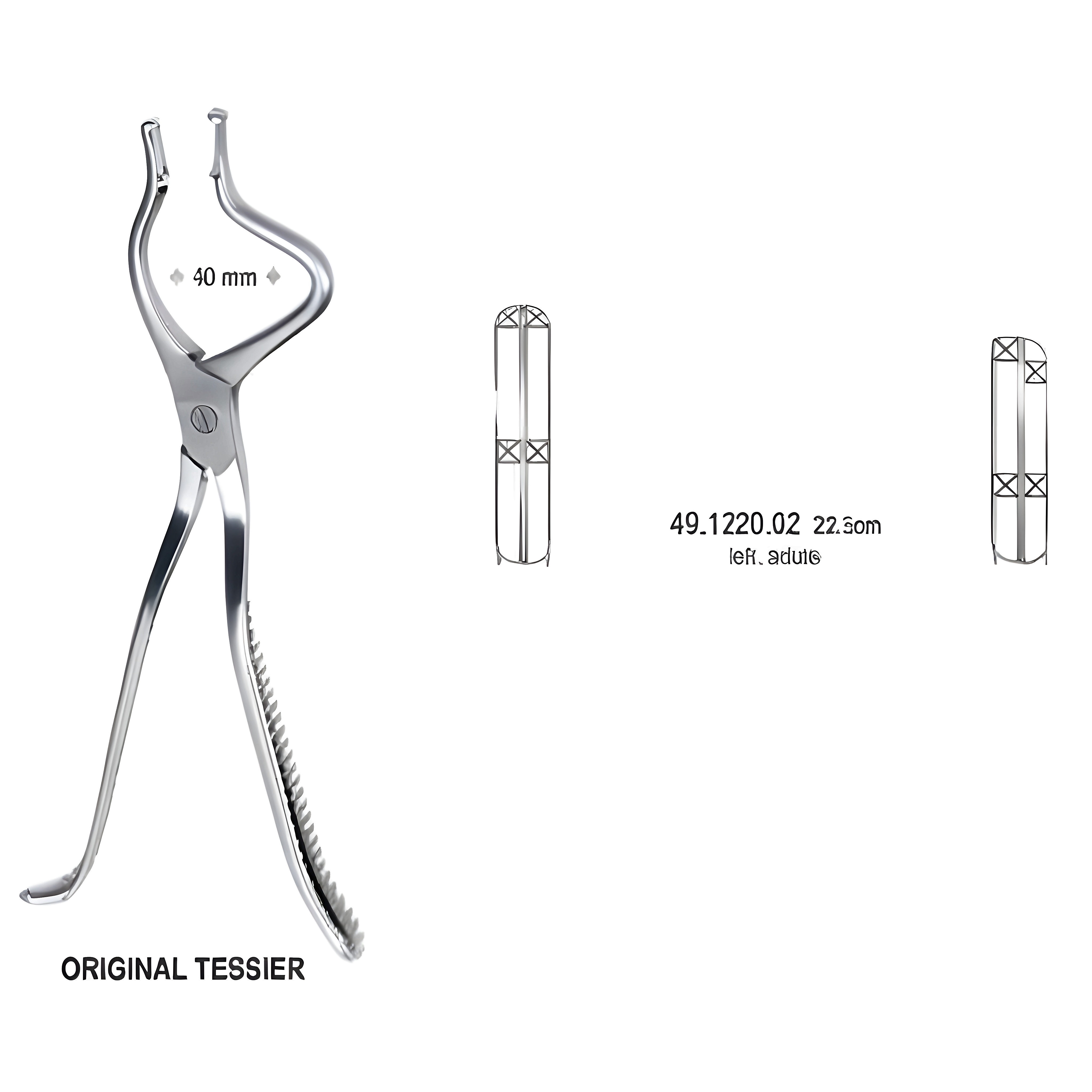 Tessier Disimpaction Fcps left 22.5cm