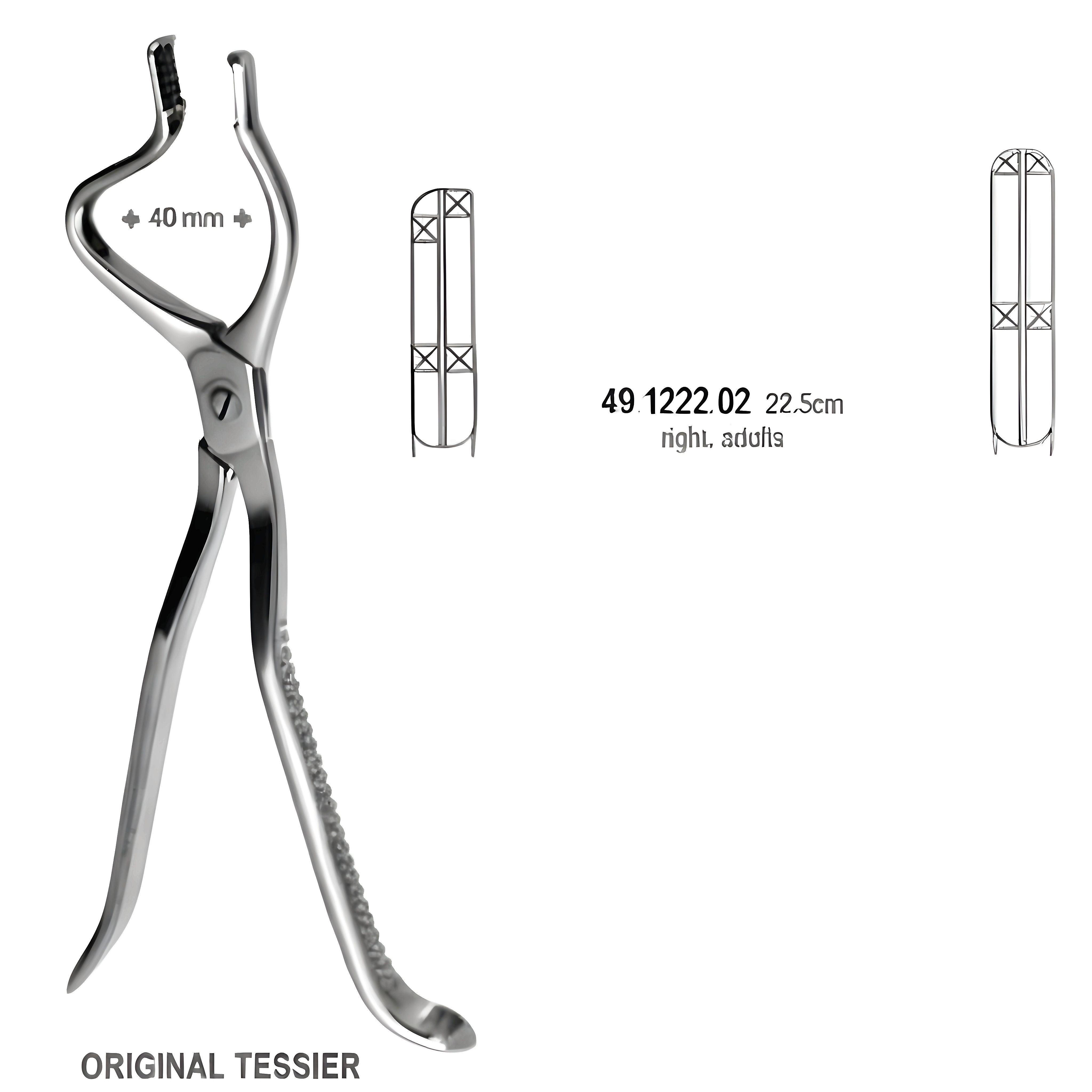Tessier Disimpaction Fcps right 22.5cm