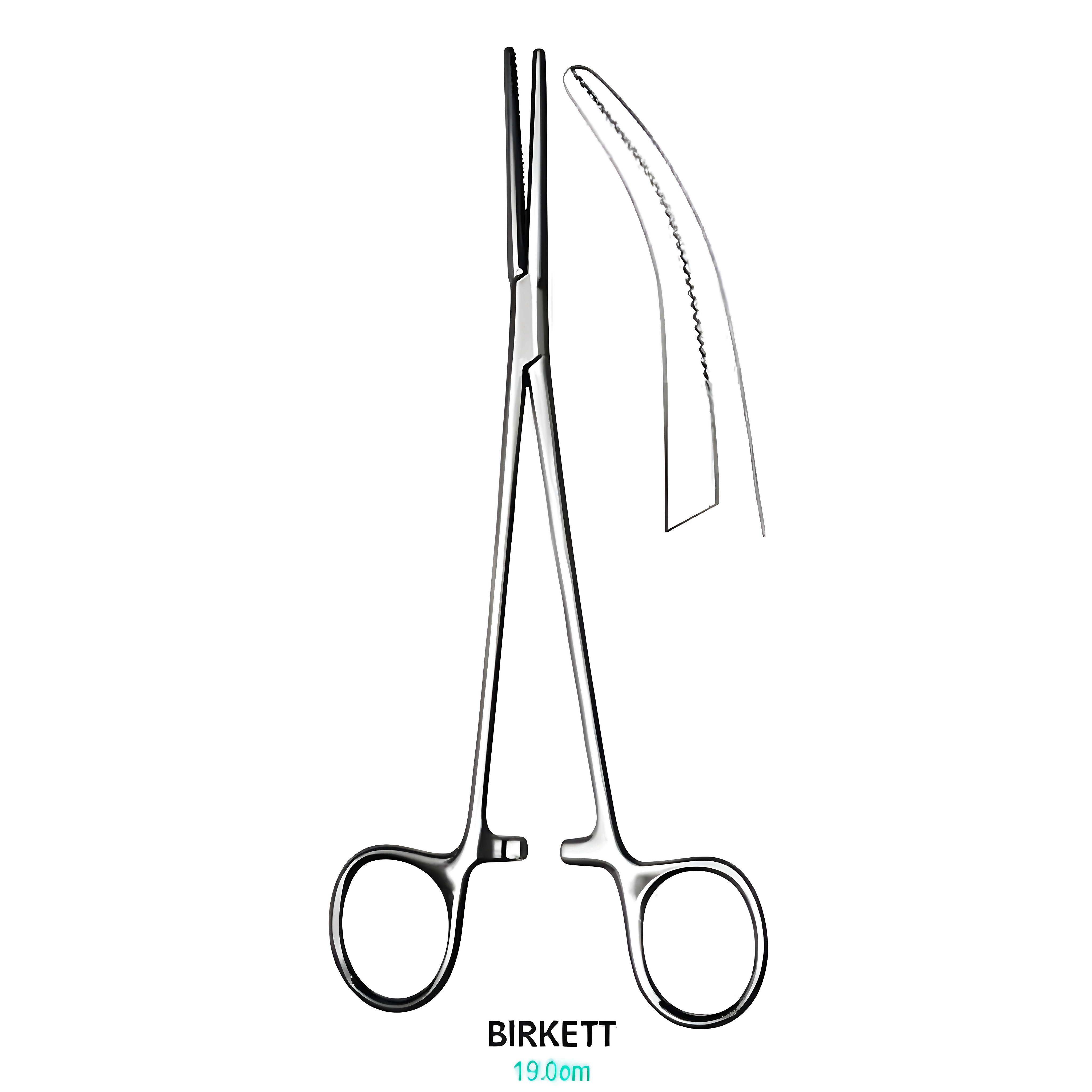 Birkett Tonsil Artery Fcps cvd to side 19cm