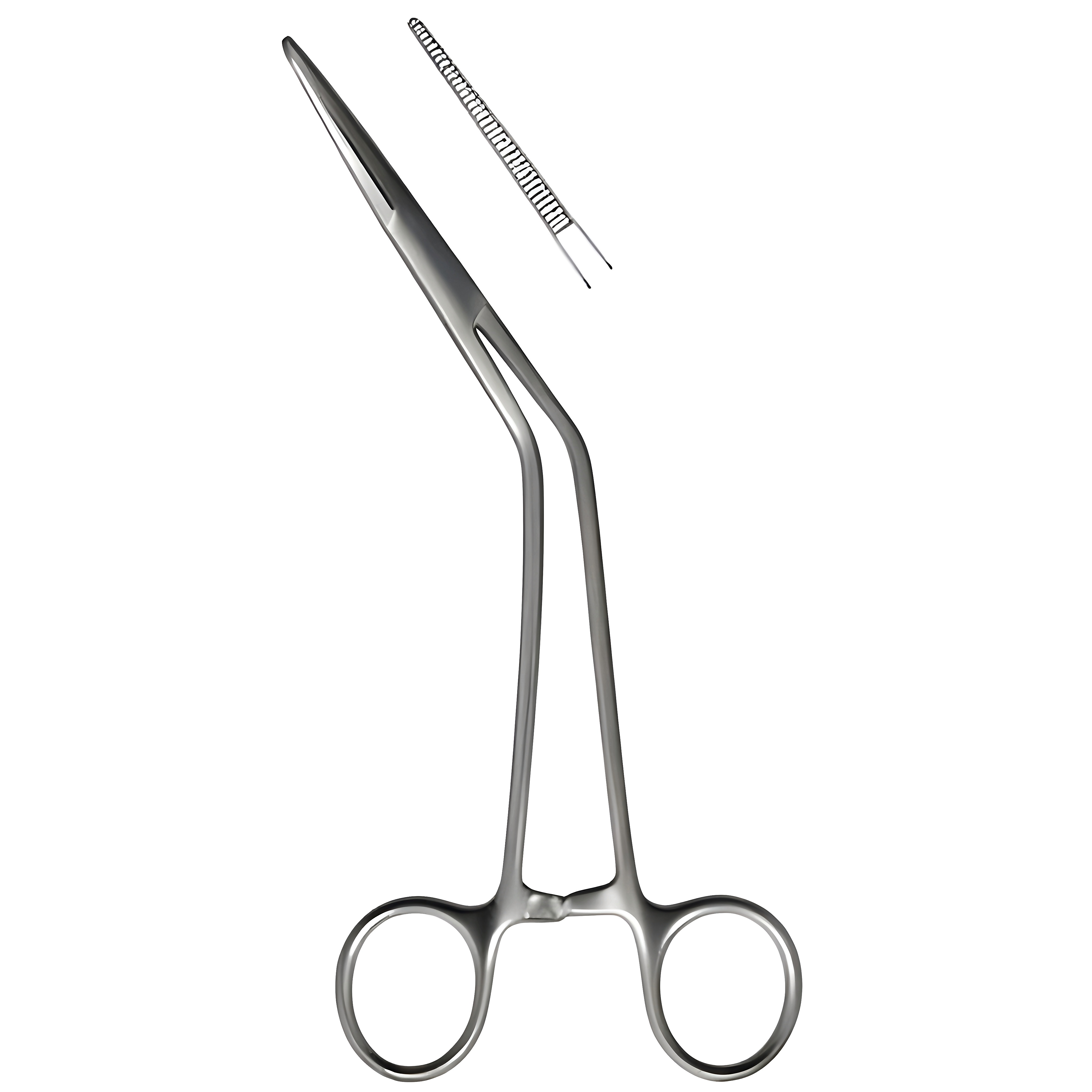 Mollison Tonsil Artery Fcps angular H/Z 18cm