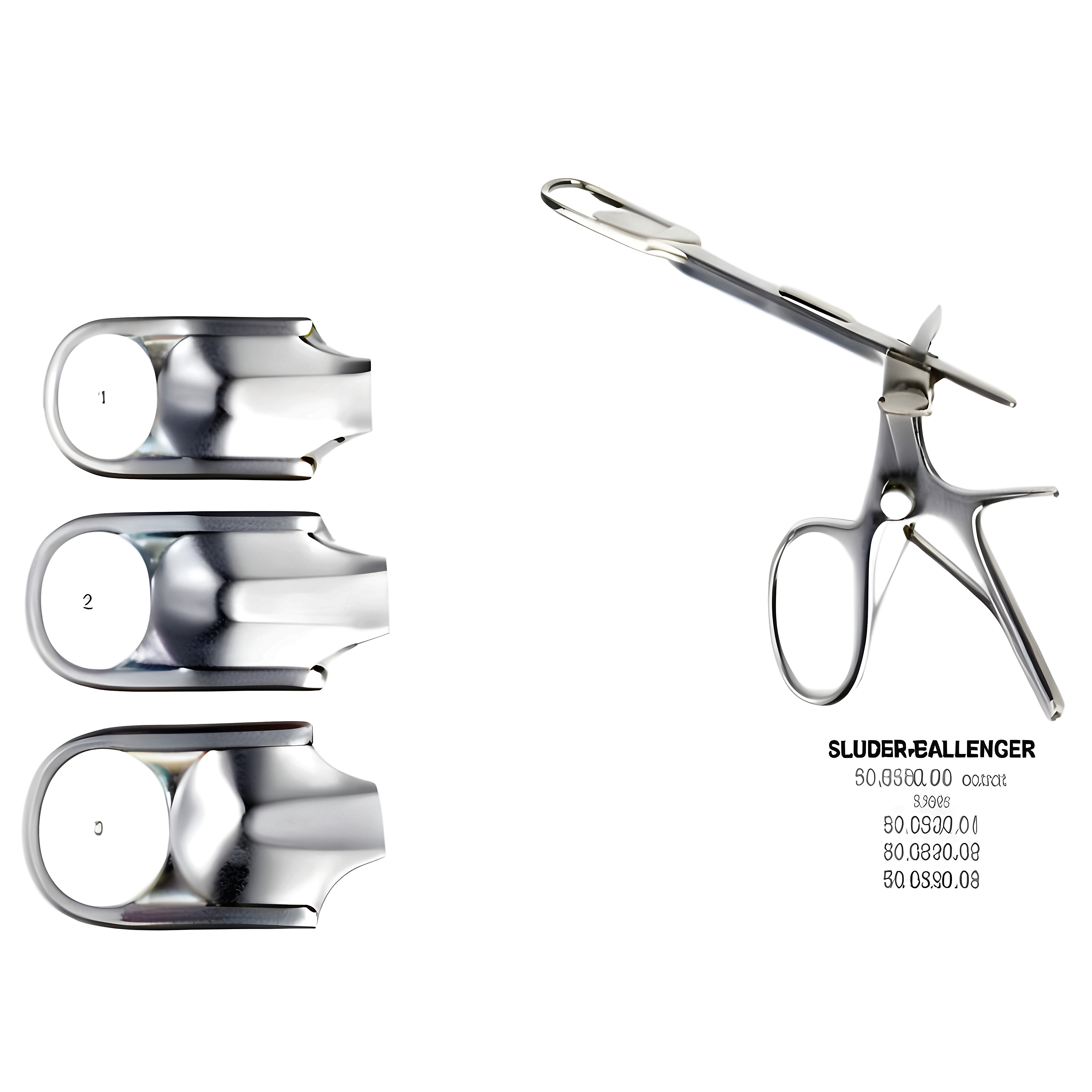 Sluder-Ballenger Tonsillotome w/3 blades