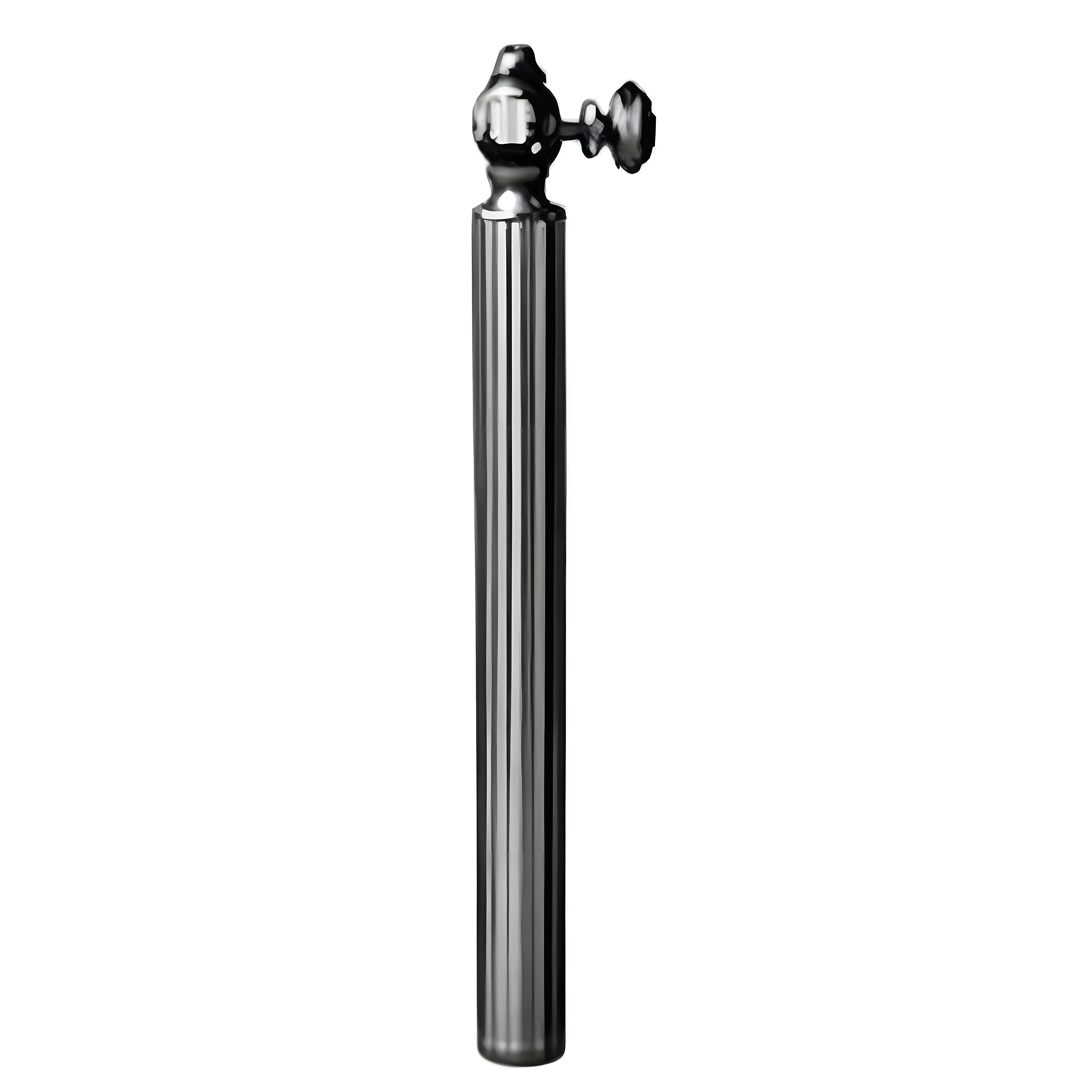 Laryngeal Mirror Handle w/ lateral screw