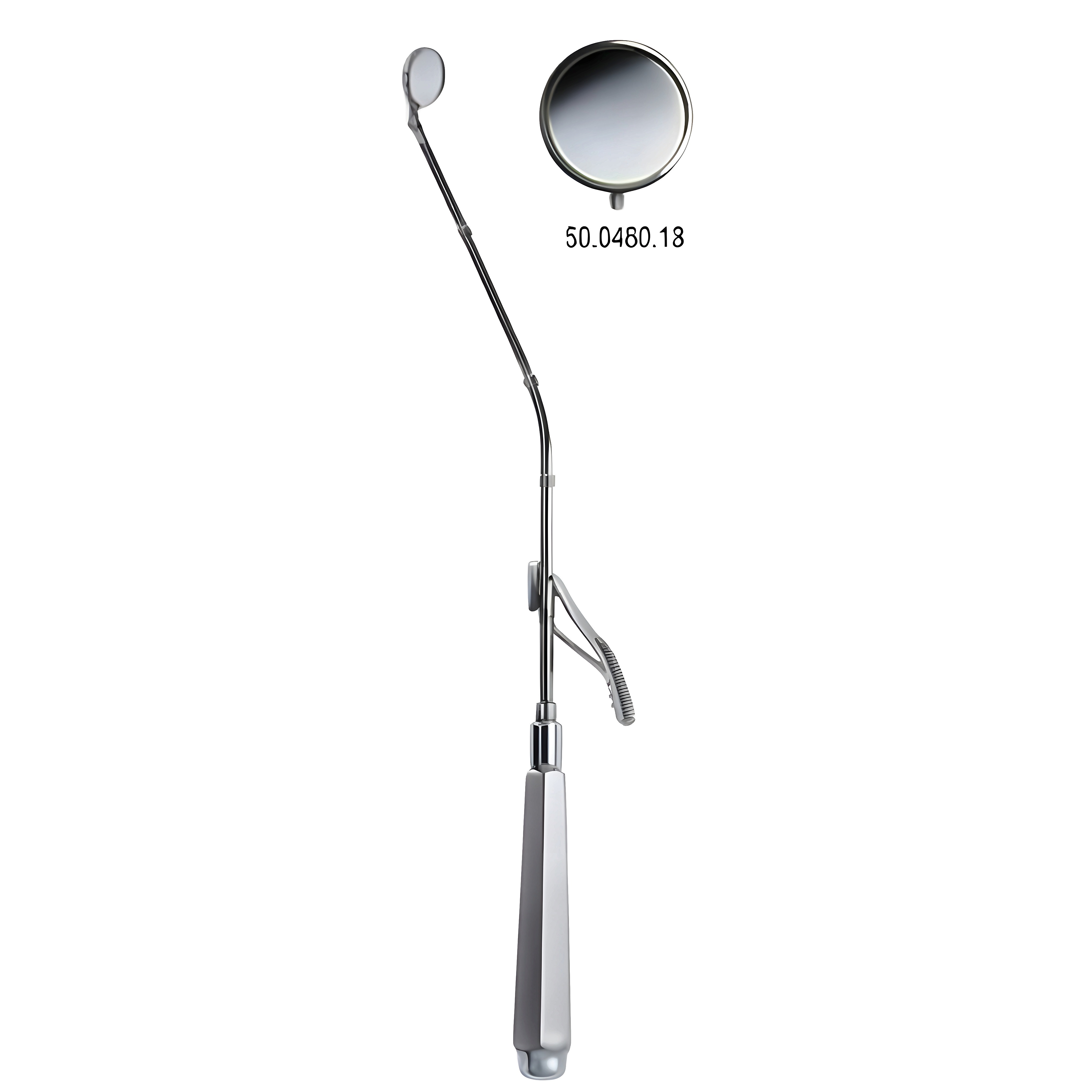 Michel Rhinology Mirror 18mm, 25cm