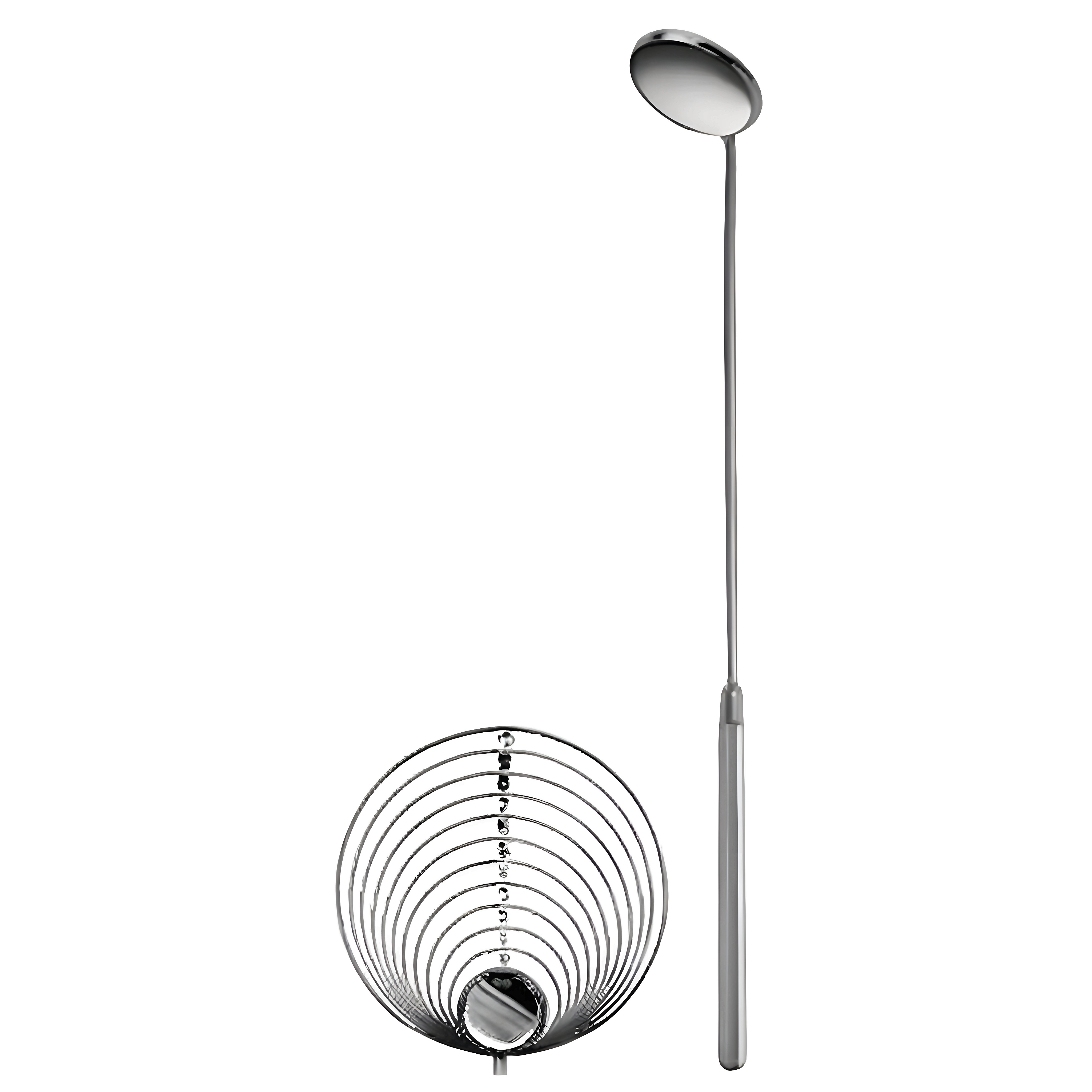 Laryngeal Mirror w/handle 10mm, Fig.0