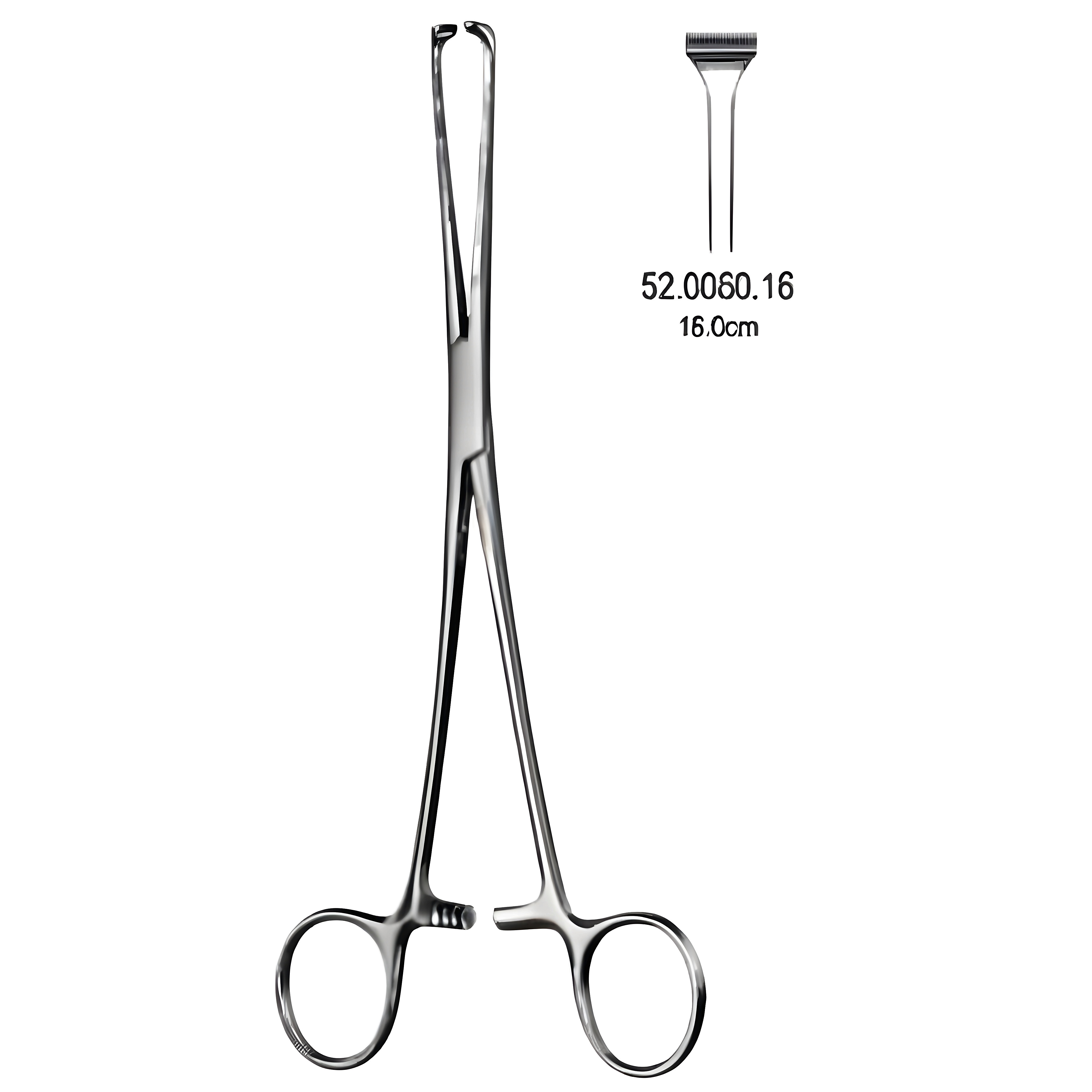 Allis Tissue Fcps Atraumatic 16cm