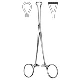 Babcock Tissue Fcps cross serr 16cm