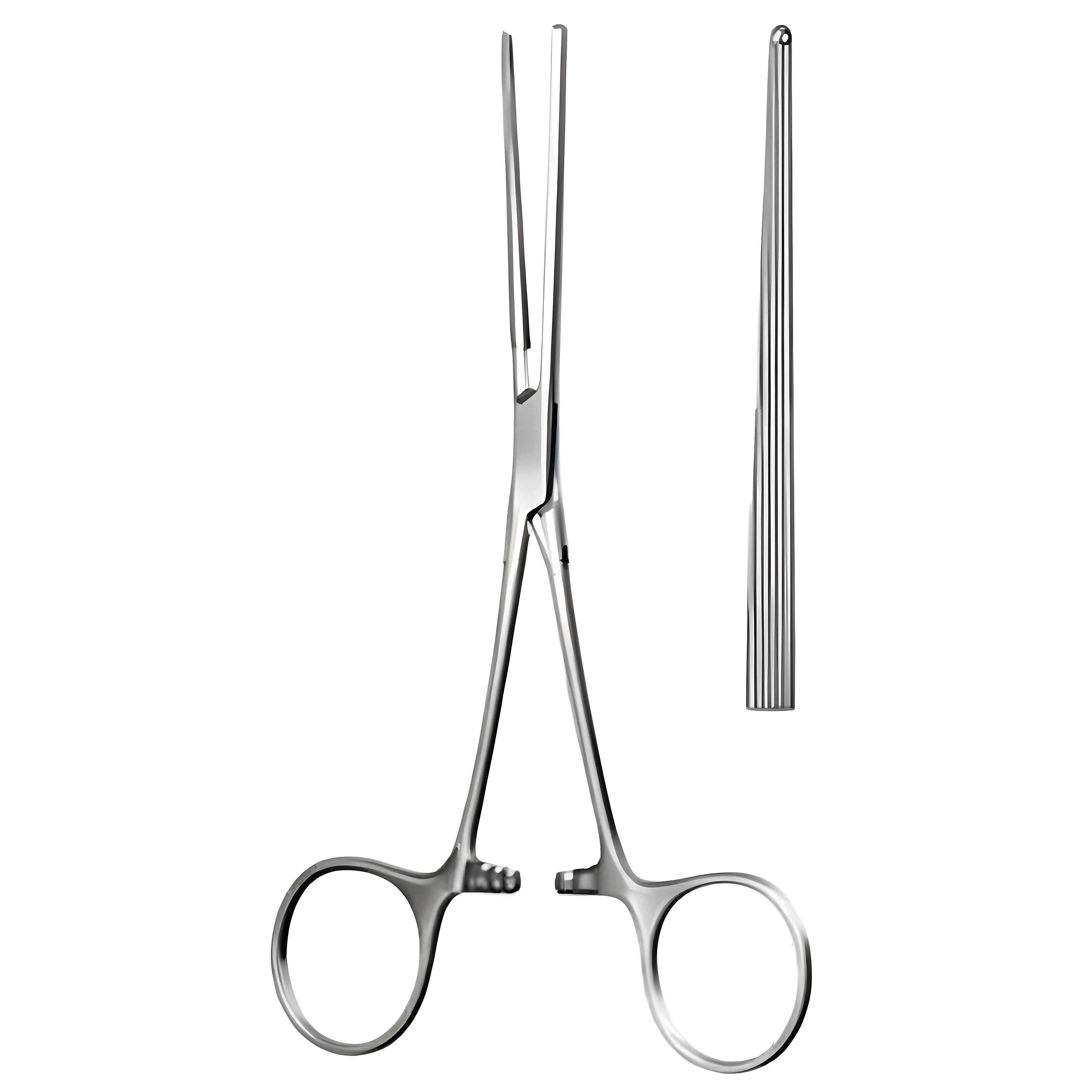 Allen Intestinal Clamp str serr.w/1x2T 15.5cm