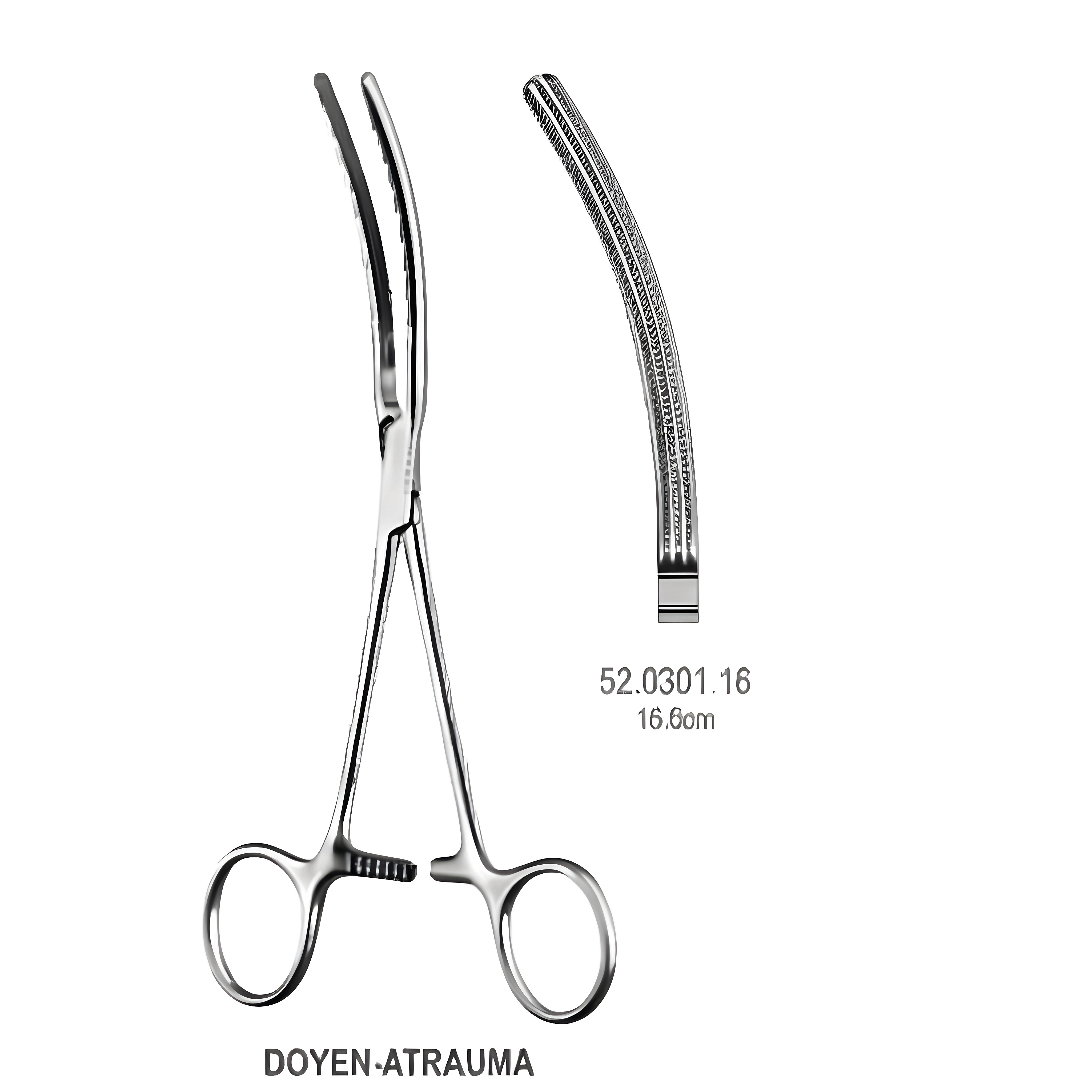 Doyen Intestinal Fcps Atrauma 16cm