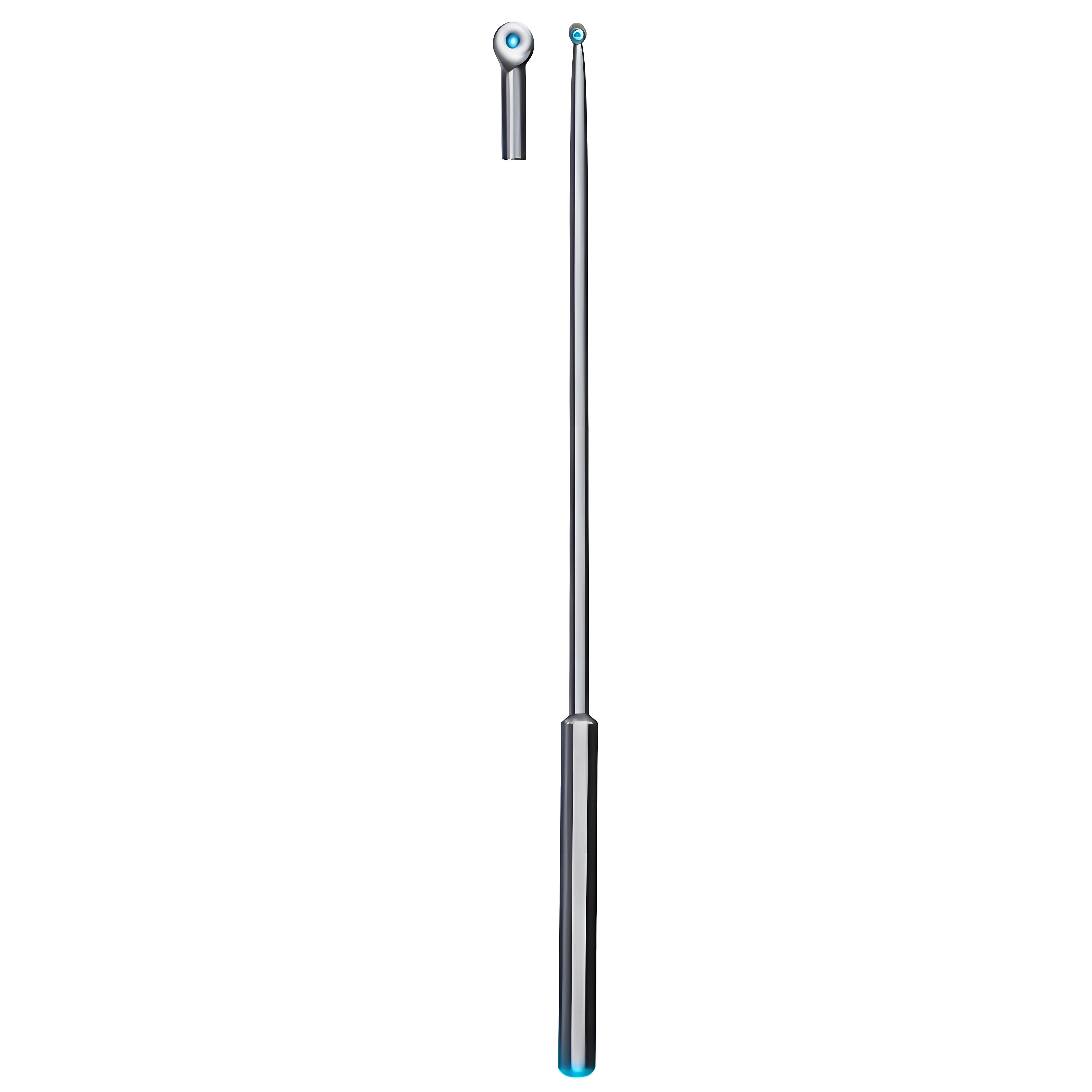 Barr Rectal Probe w/eye at tip 23cm