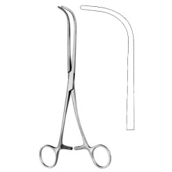 Lurz Ureter Clamp cvd jaws 21cm
