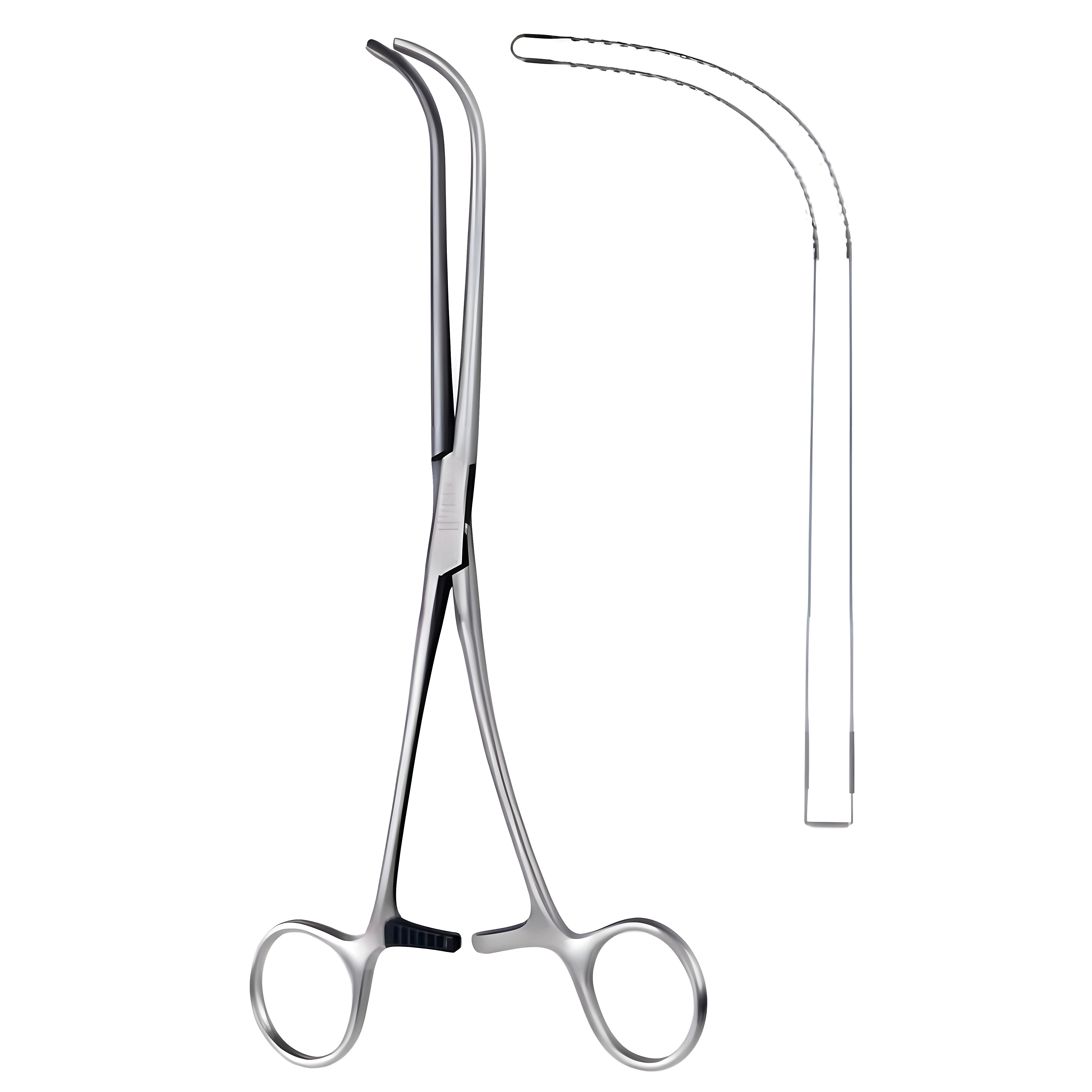 Lurz Ureter Clamp cvd jaws 21cm