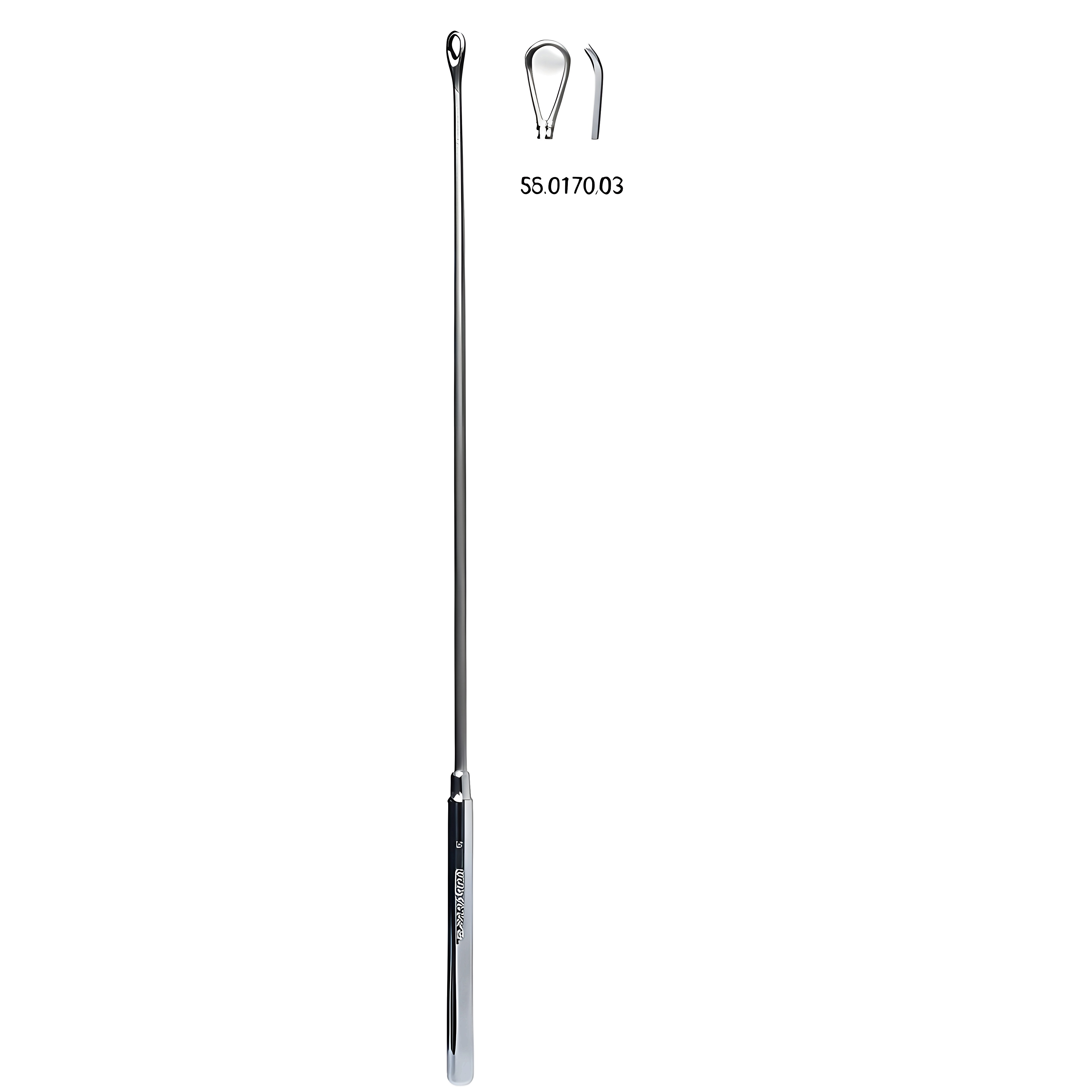 Muenchen Model Gall Stone Curette blunt 30cm