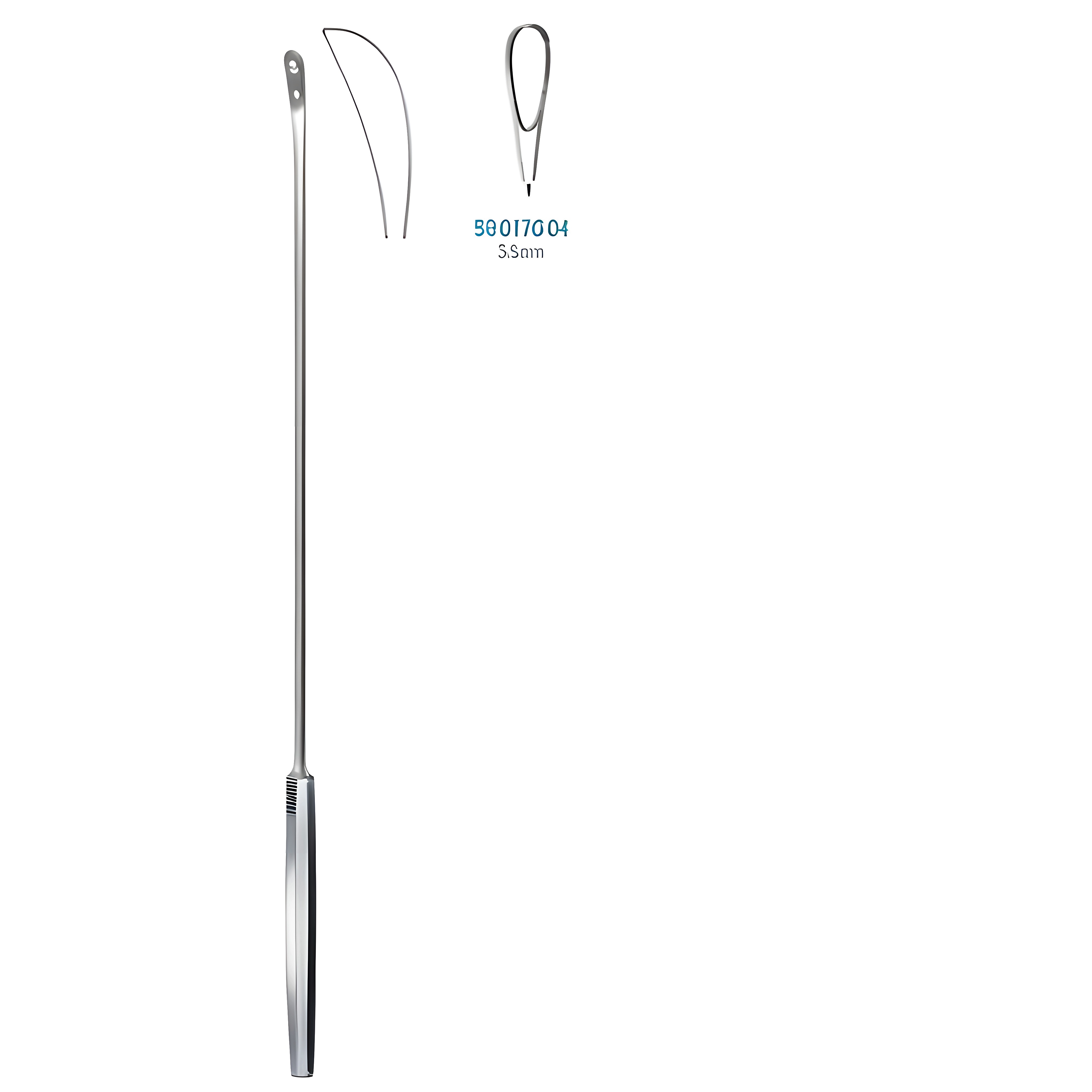 Luer-Koerte Gall Stone Scoop 5.5mm Fig.1, 32cm