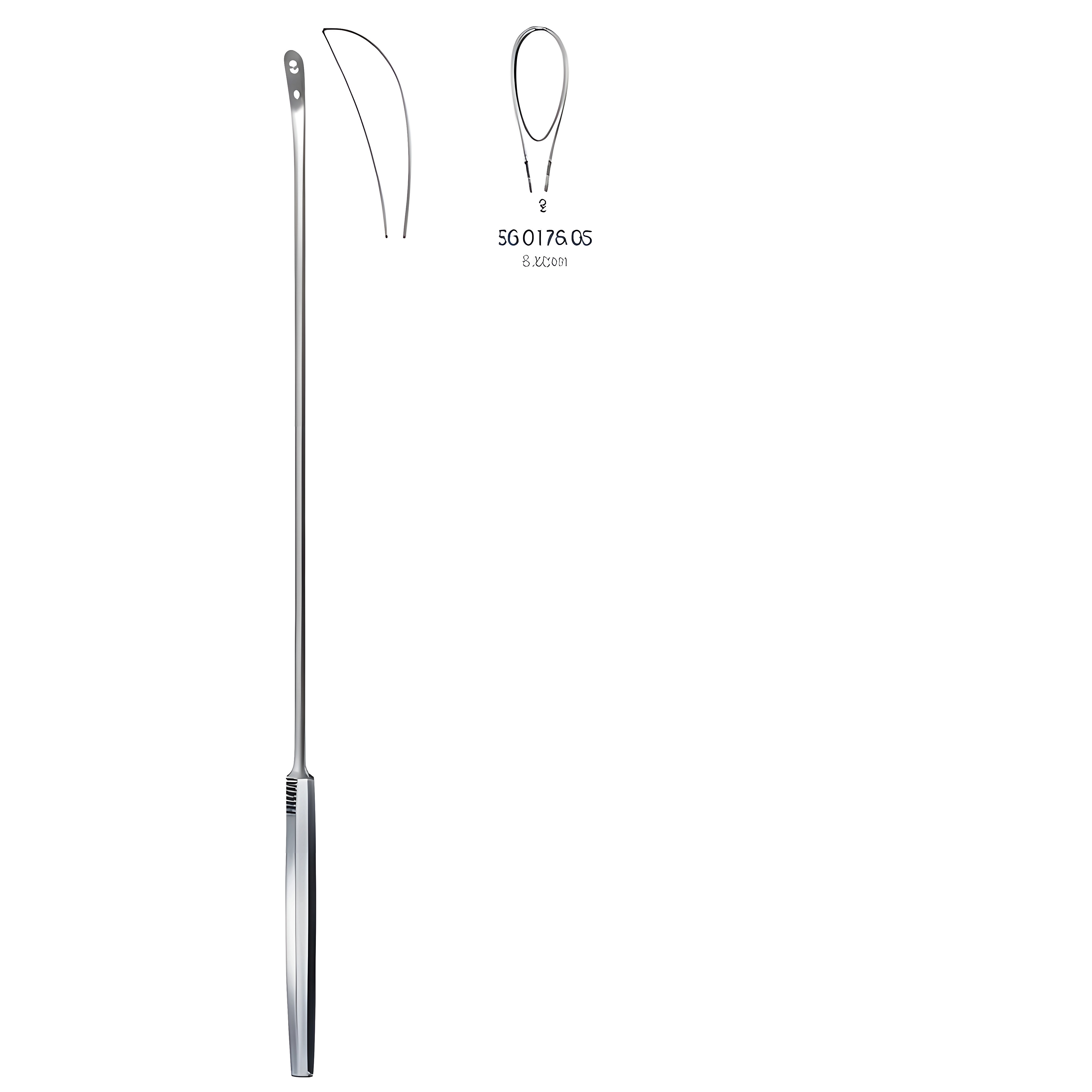 Luer-Koerte Gall Stone Scoop 6.7mm Fig.2, 32cm