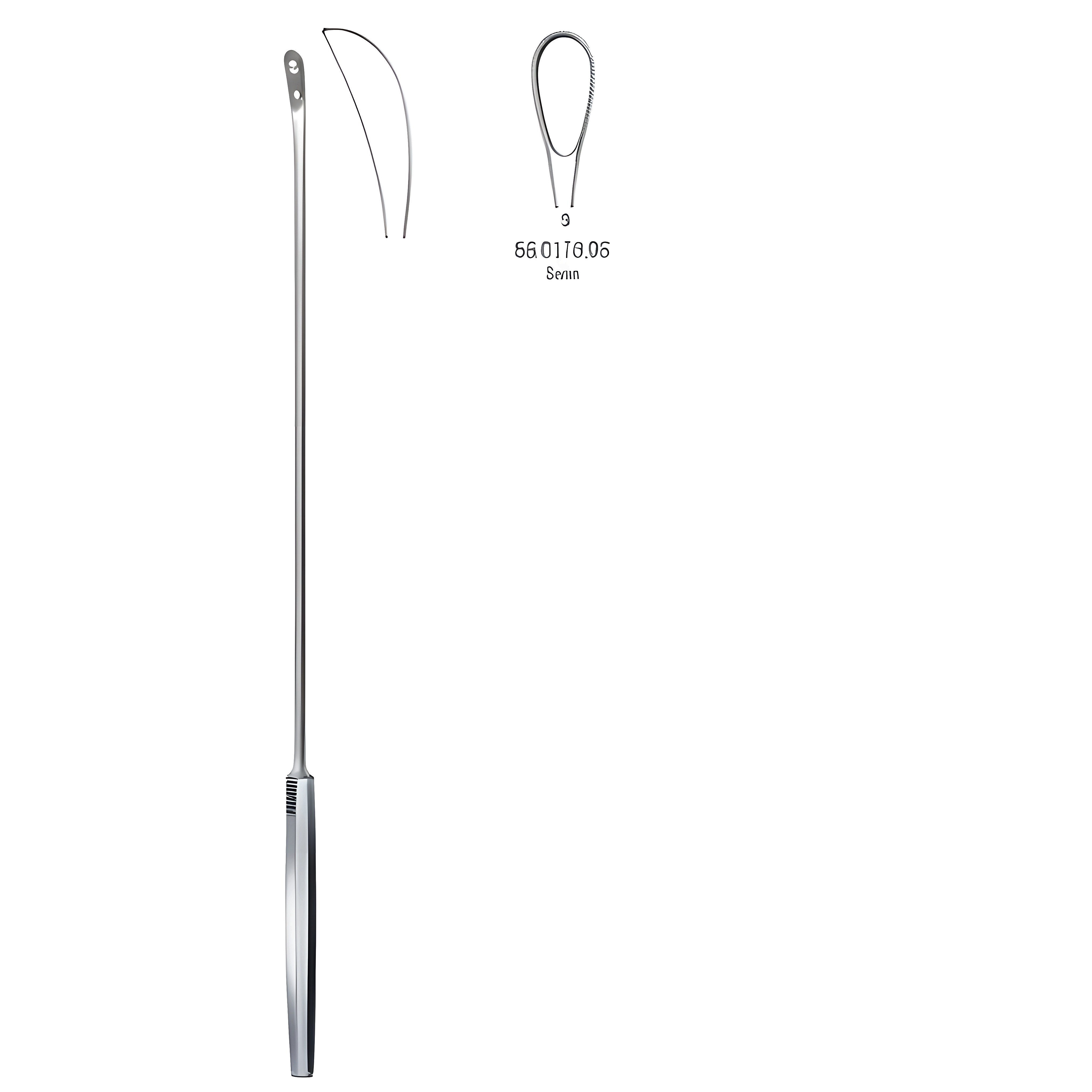 Luer-Koerte Gall Stone Scoop 8.0mm Fig.3, 32cm