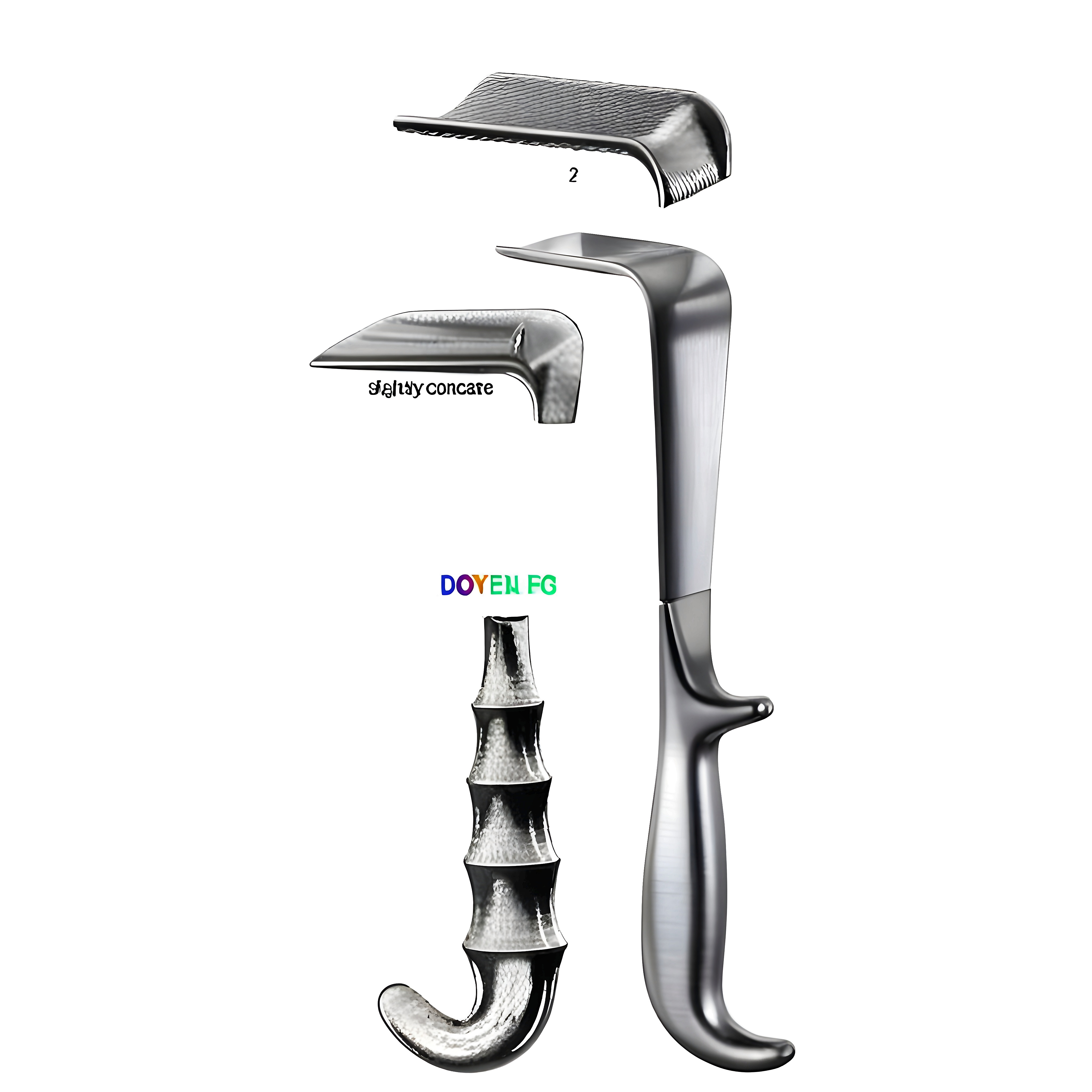 Doyen Vaginal Speculum finger grip 85x45mm