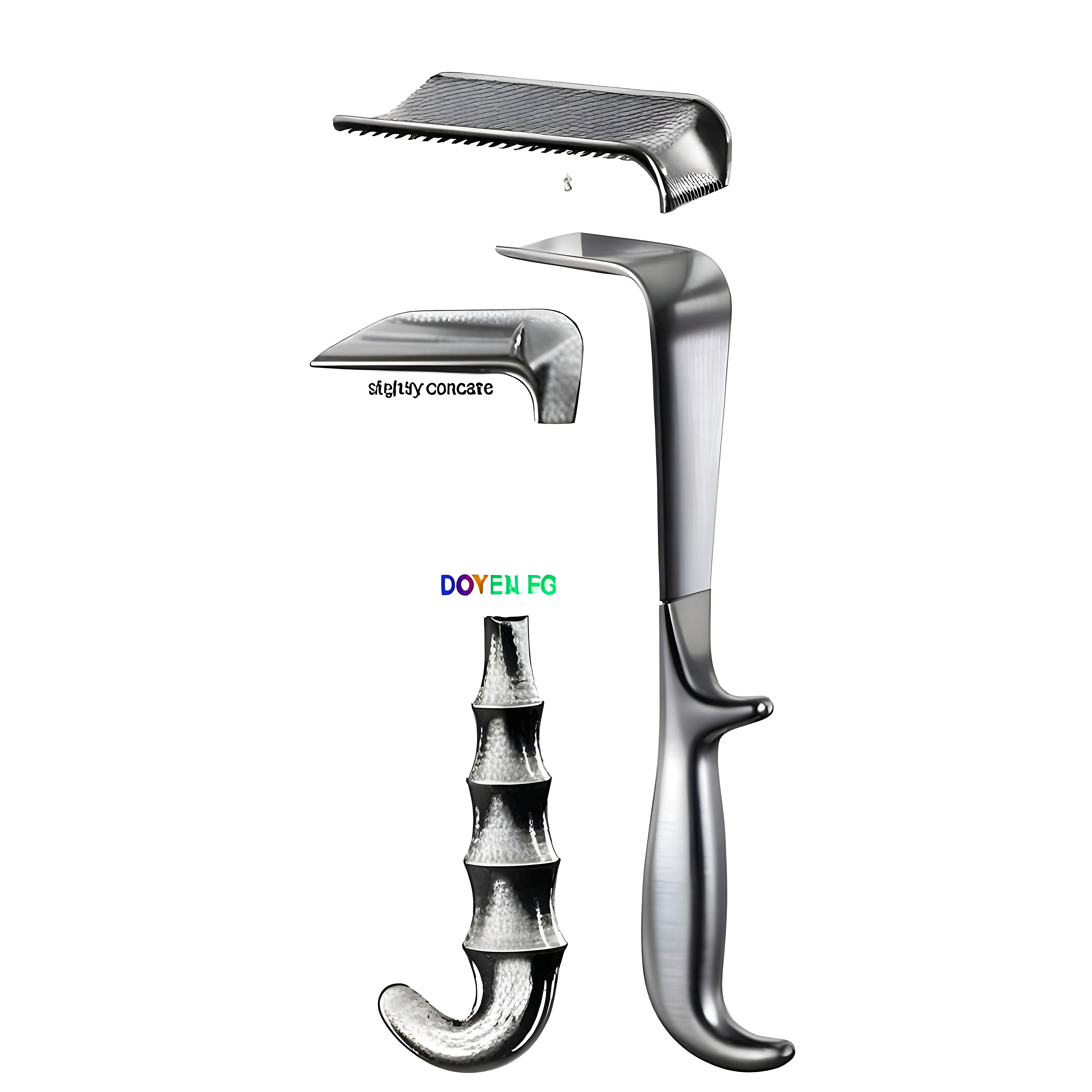 Doyen Vaginal Speculum finger grip 115x35mm
