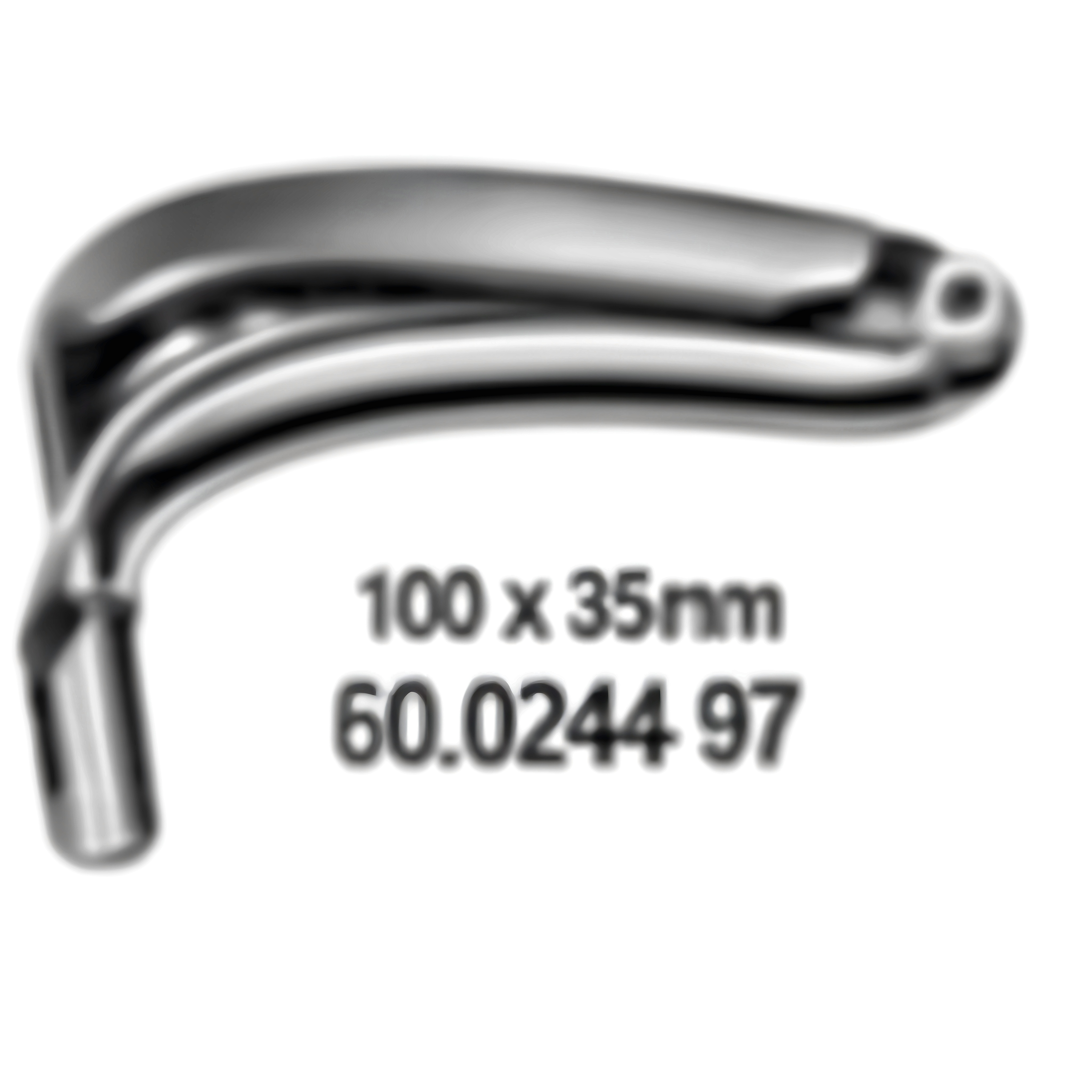 Blade for Bozemann Vaginal Speculum 100x35mm