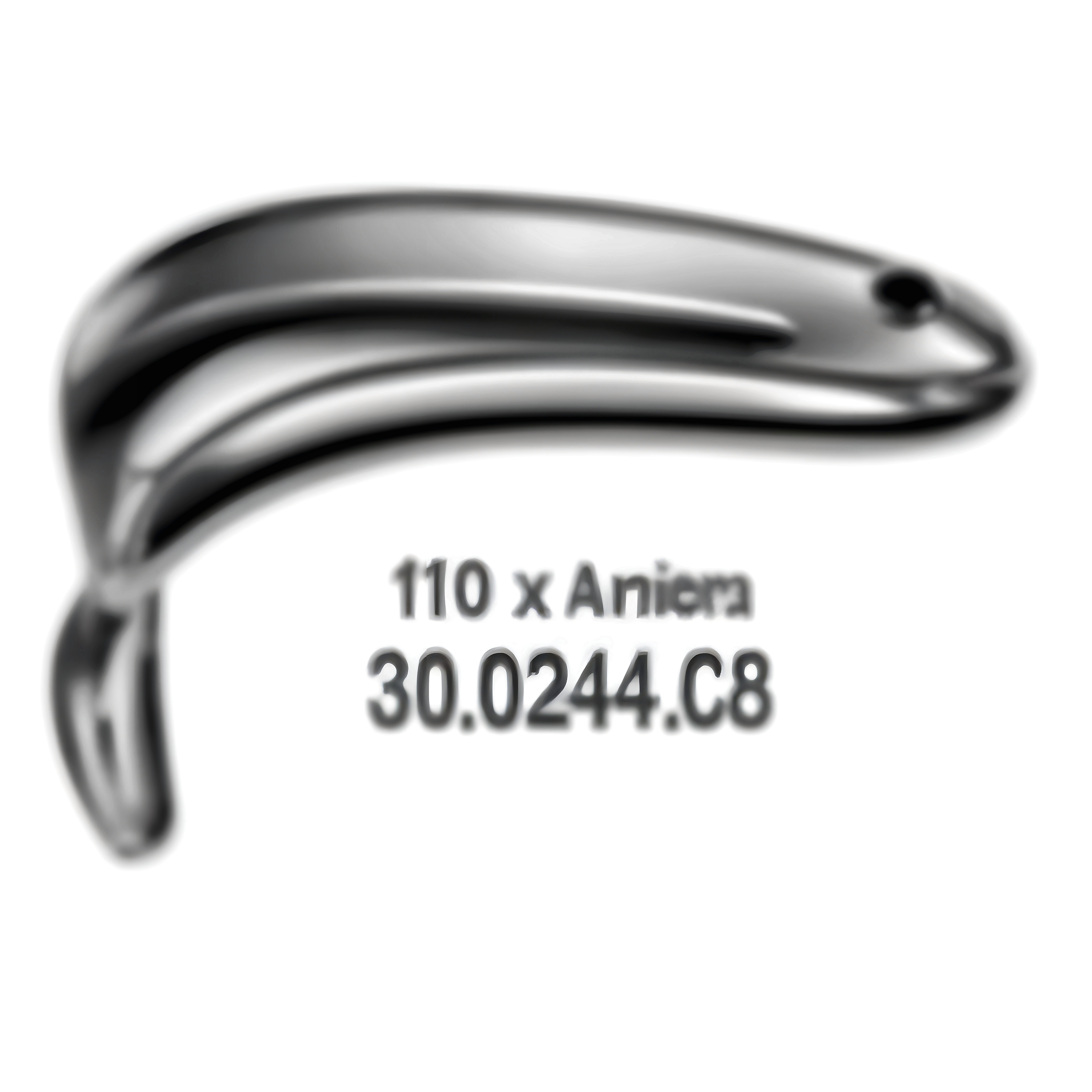 Blade for Bozemann Vaginal Speculum 110x42mm