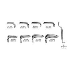 Bozemann Vaginal Speculum compl. set w/handle