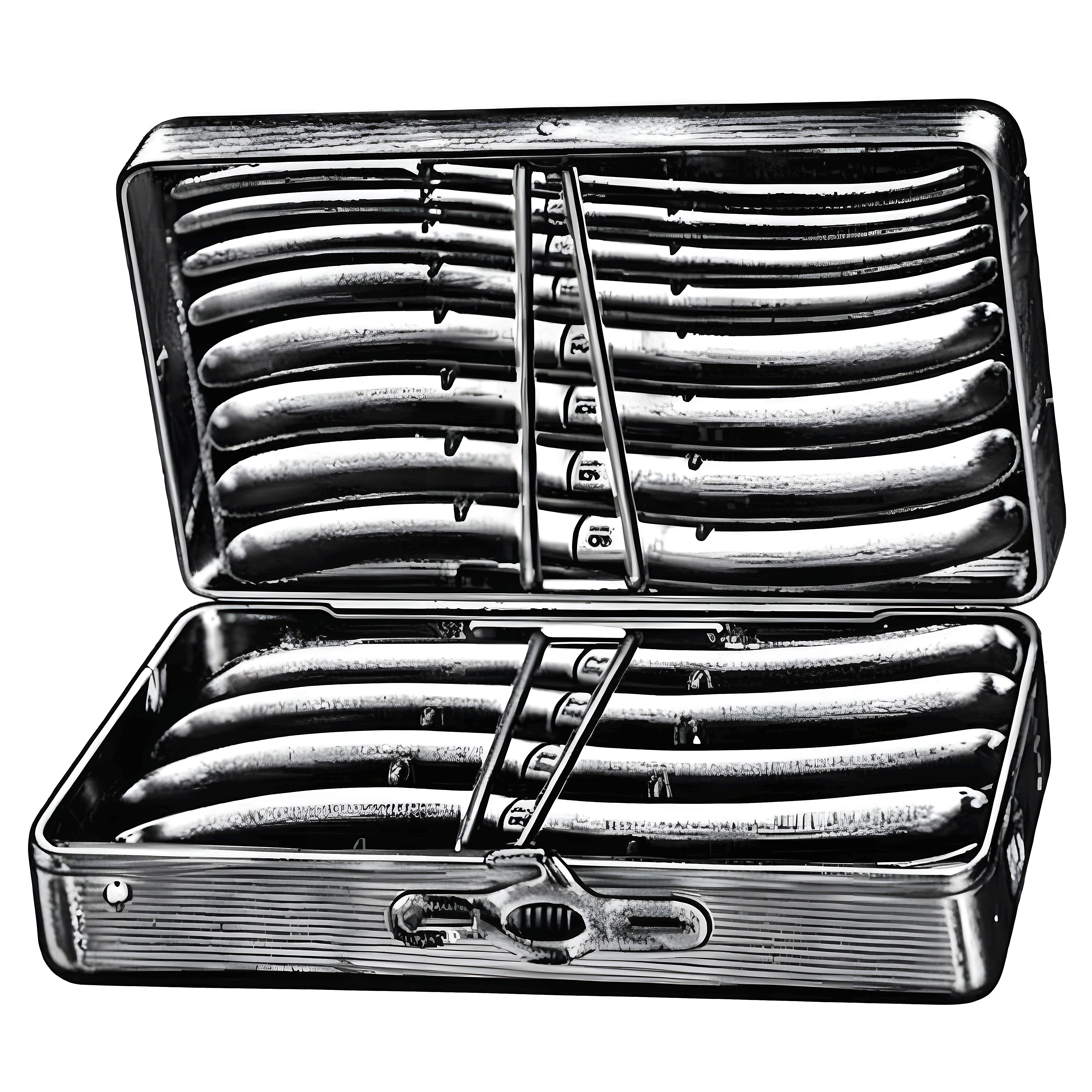 Hegar Uterine Dilator set/13 in s/s case (1/2 to 25/26mm)