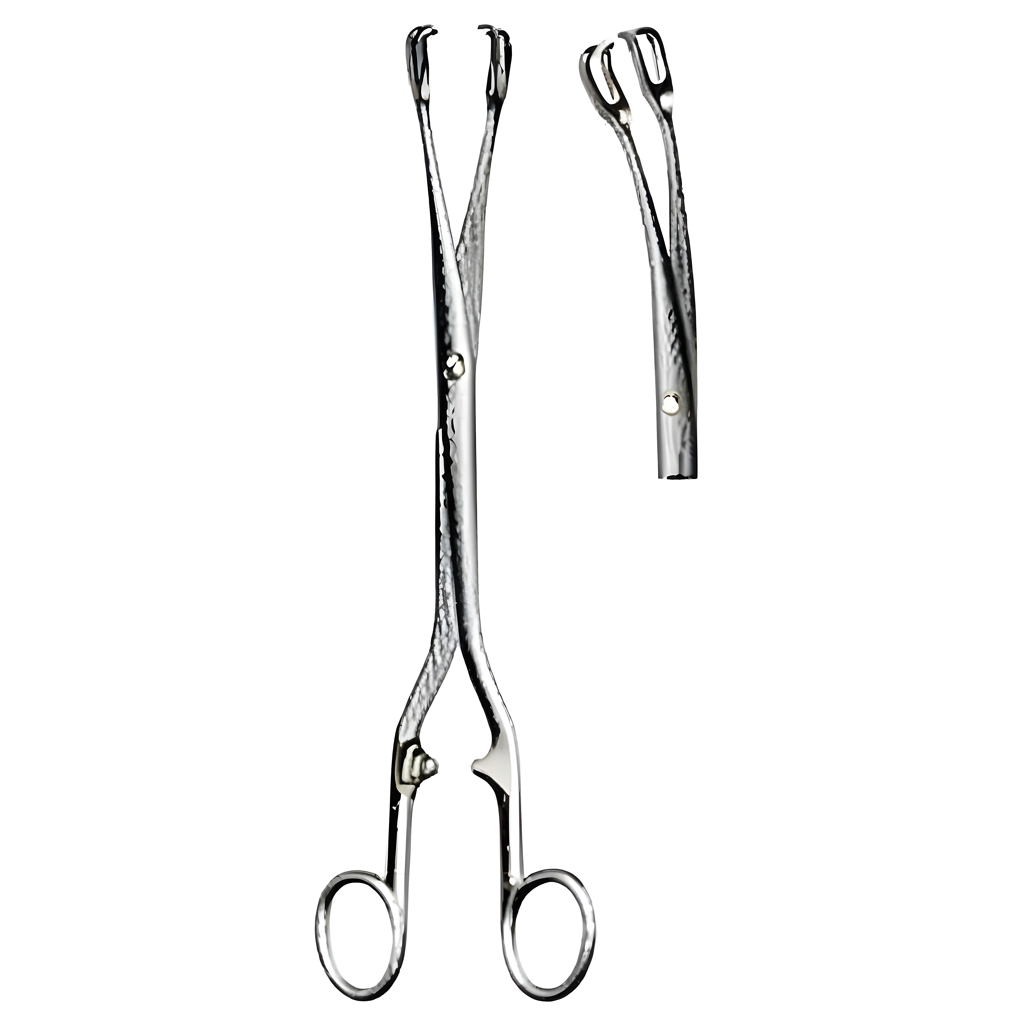 Schroeder Vulsellum Fcps angled S/J 26cm