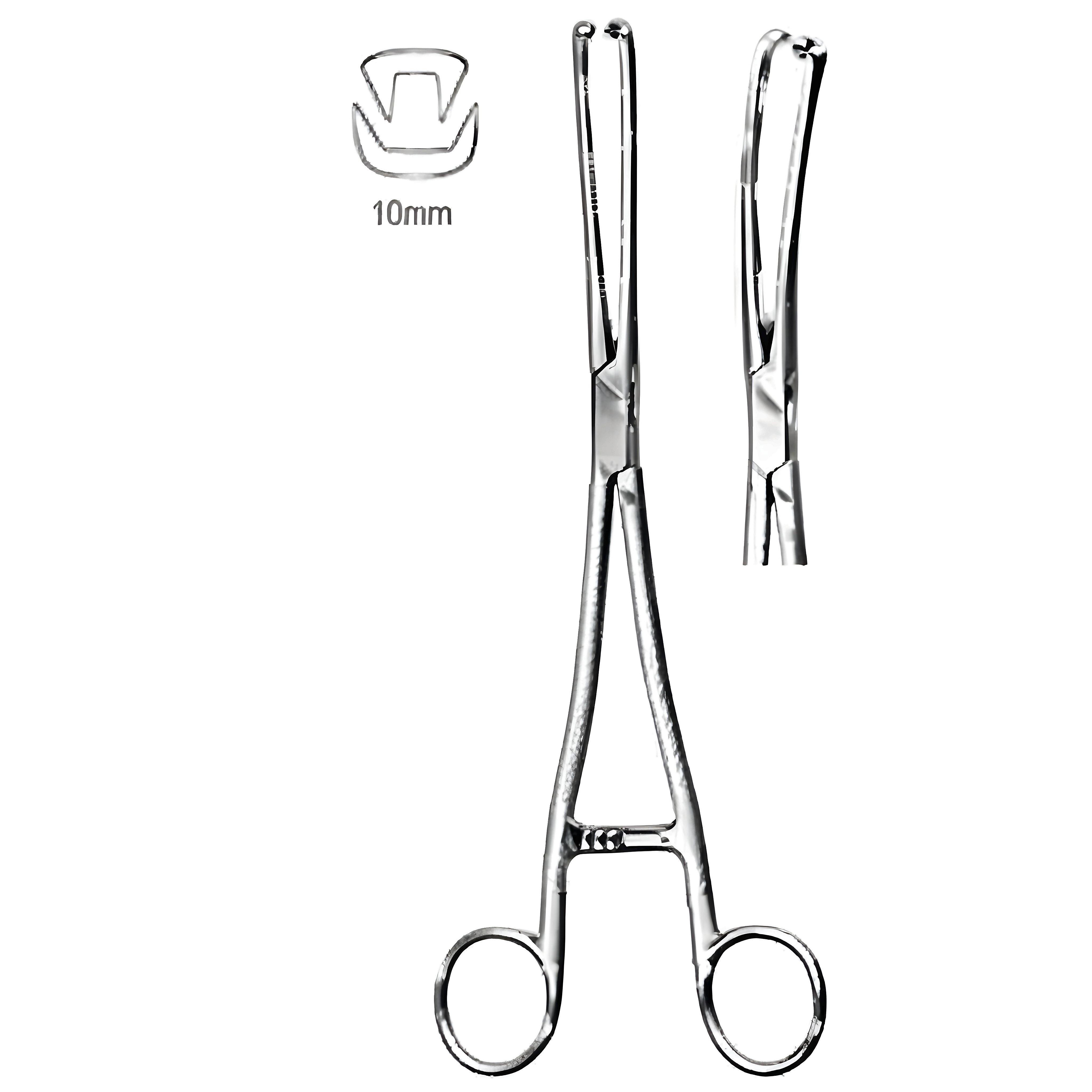 Museux Vulsellum Fcps cvd 2x2T 10mm 24cm