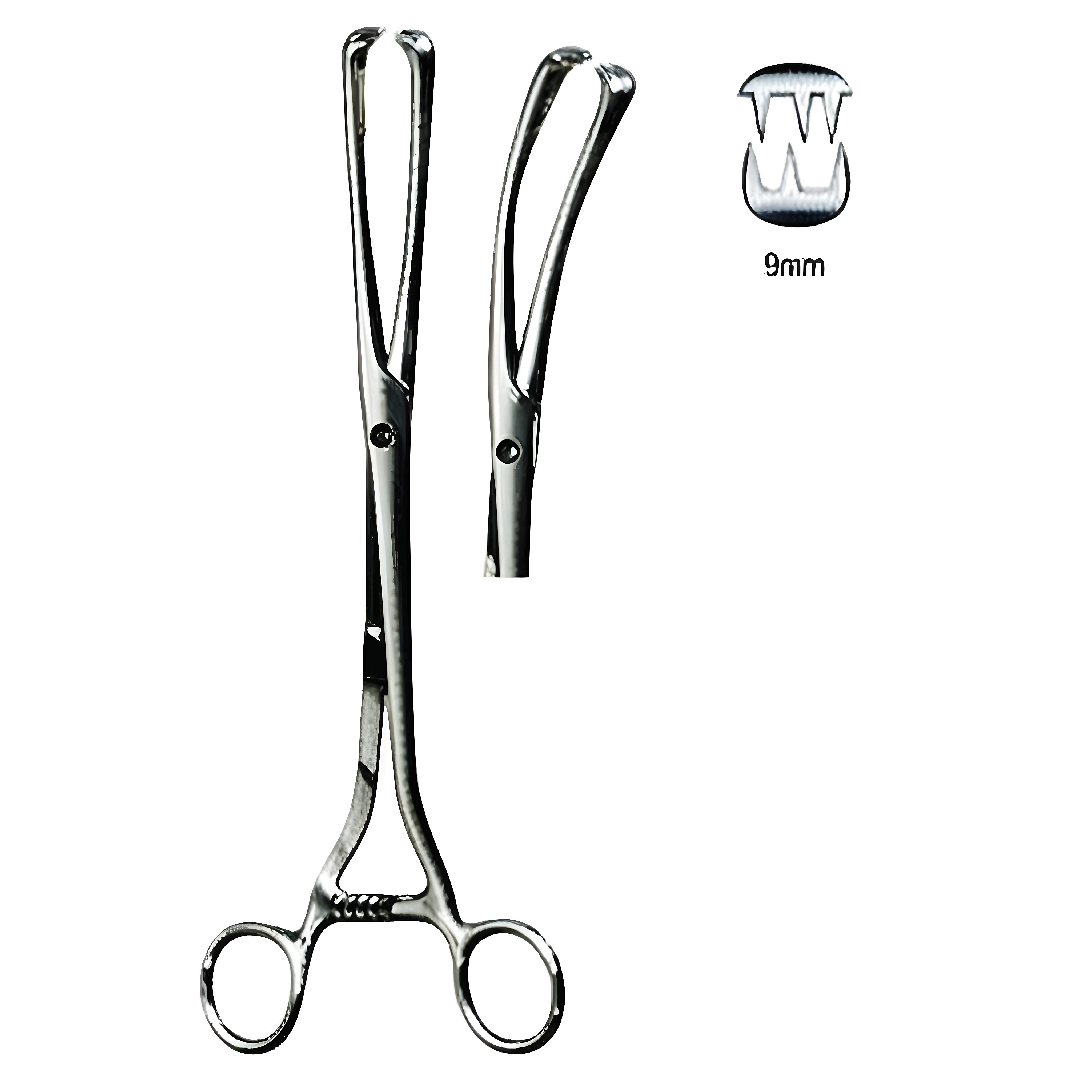 Museux Vulsellum Fcps str S/J 3x3T 9mm, 26cm