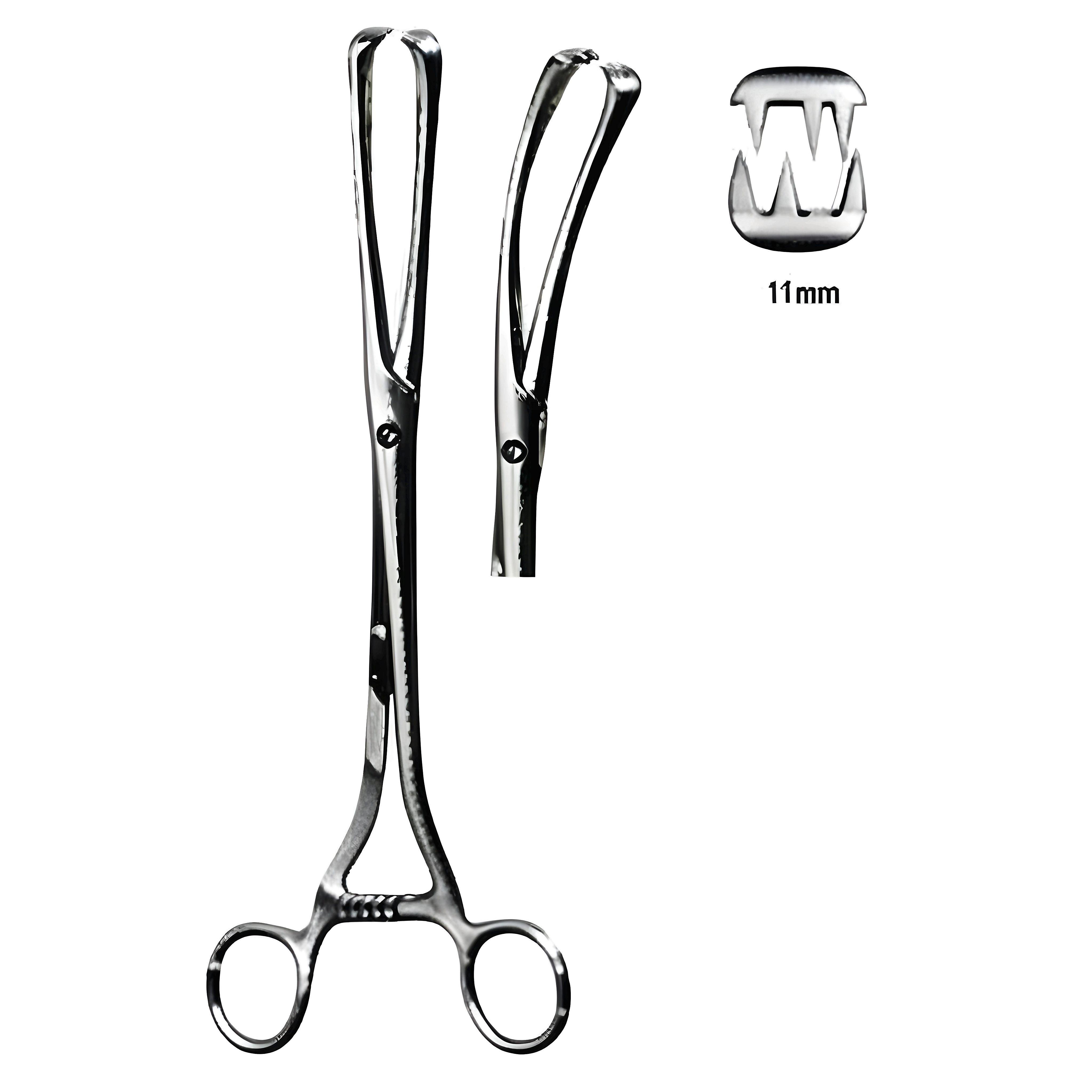 Museux Vulsellum Fcps str S/J 3x3T 11mm, 26cm