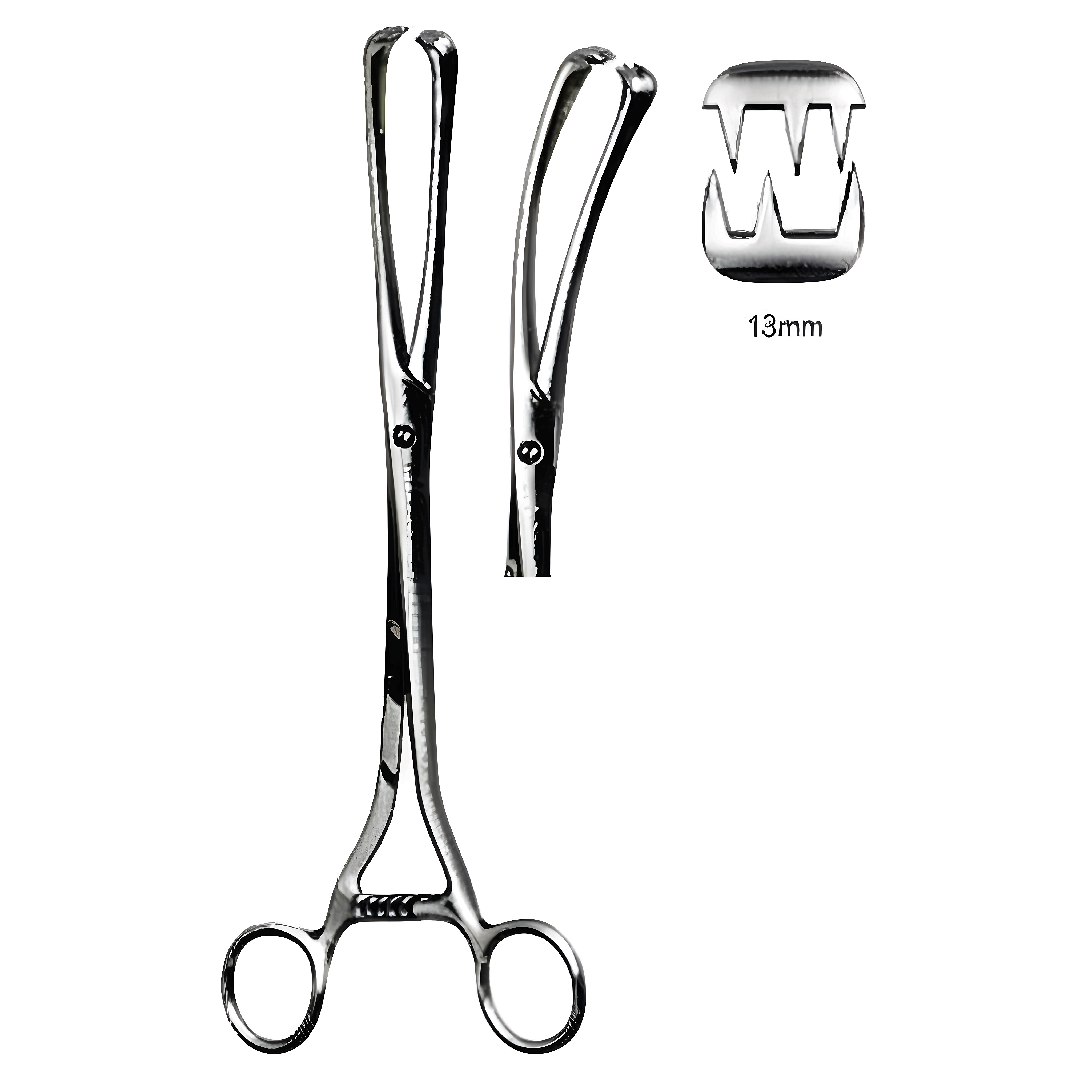 Museux Vulsellum Fcps str S/J 3x3T 13mm, 26cm