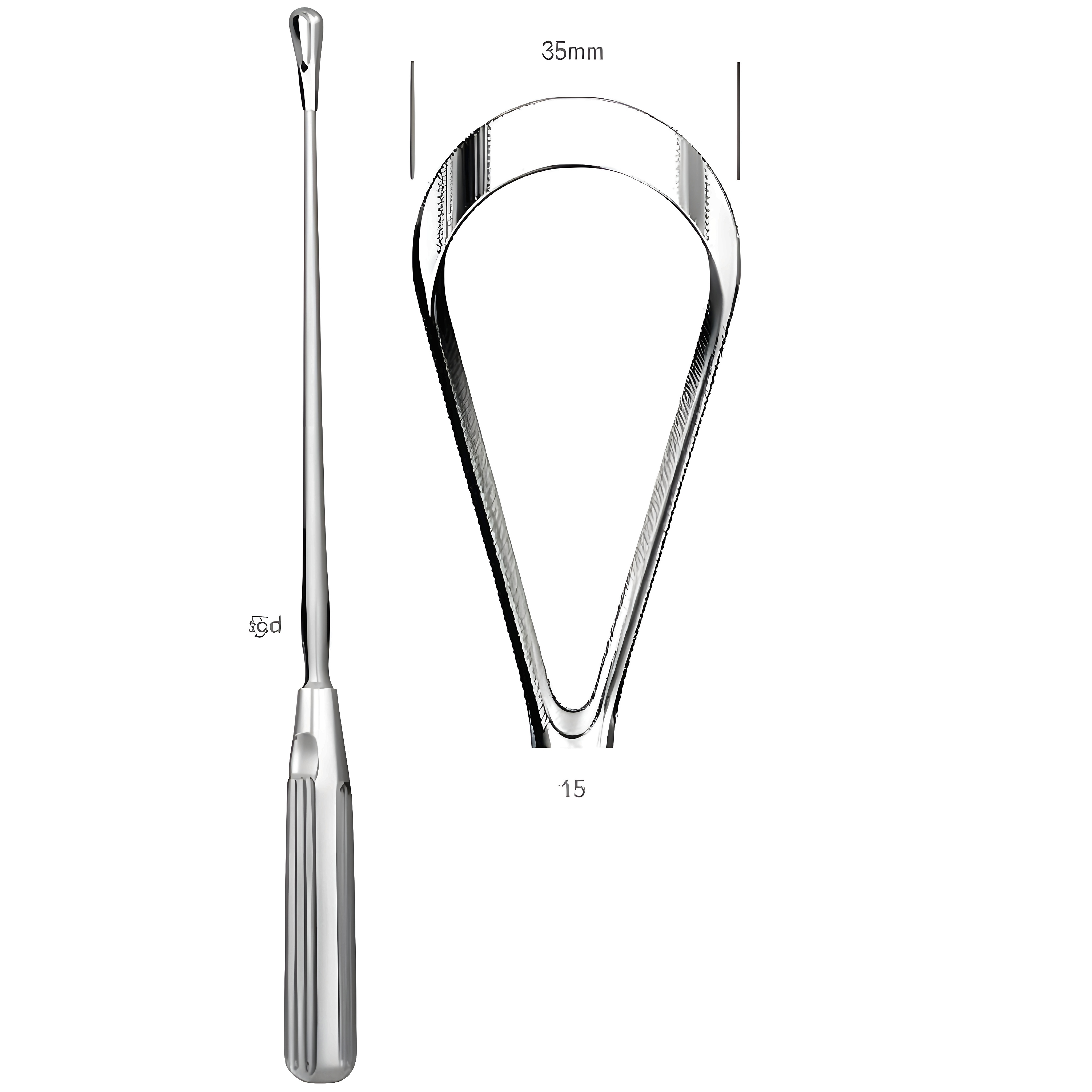 Sims Uterine Curette rig. bl 35mm 31cm Fig.15