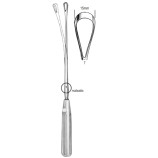 Sims Uterine Curette mal. bl 15mm 31cm Fig.7