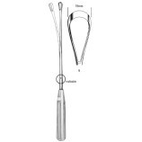Sims Uterine Curette mal. bl 19mm 31cm Fig.9