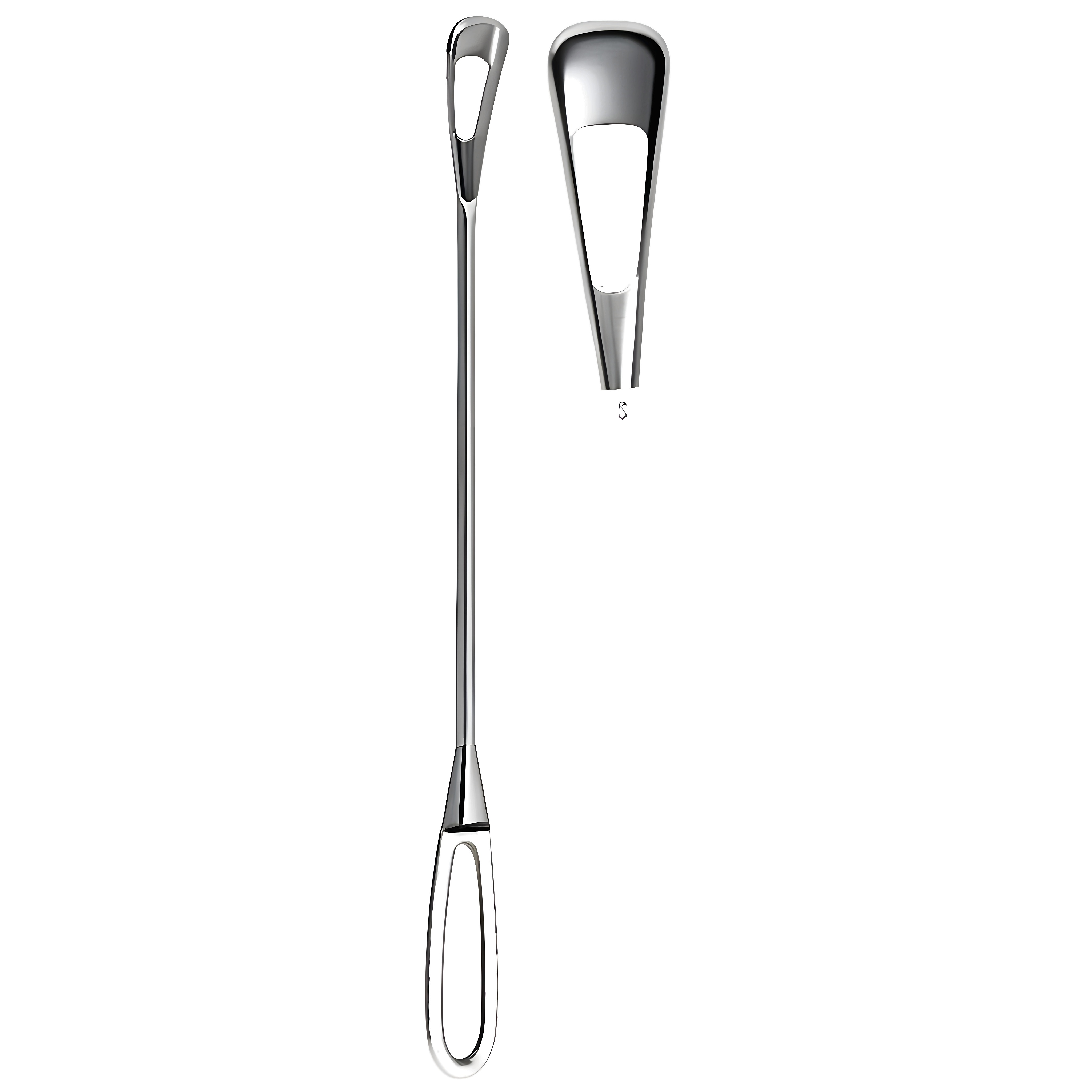 J.A.M.W Uterine Curette 15.0mm, 28cm Fig.6