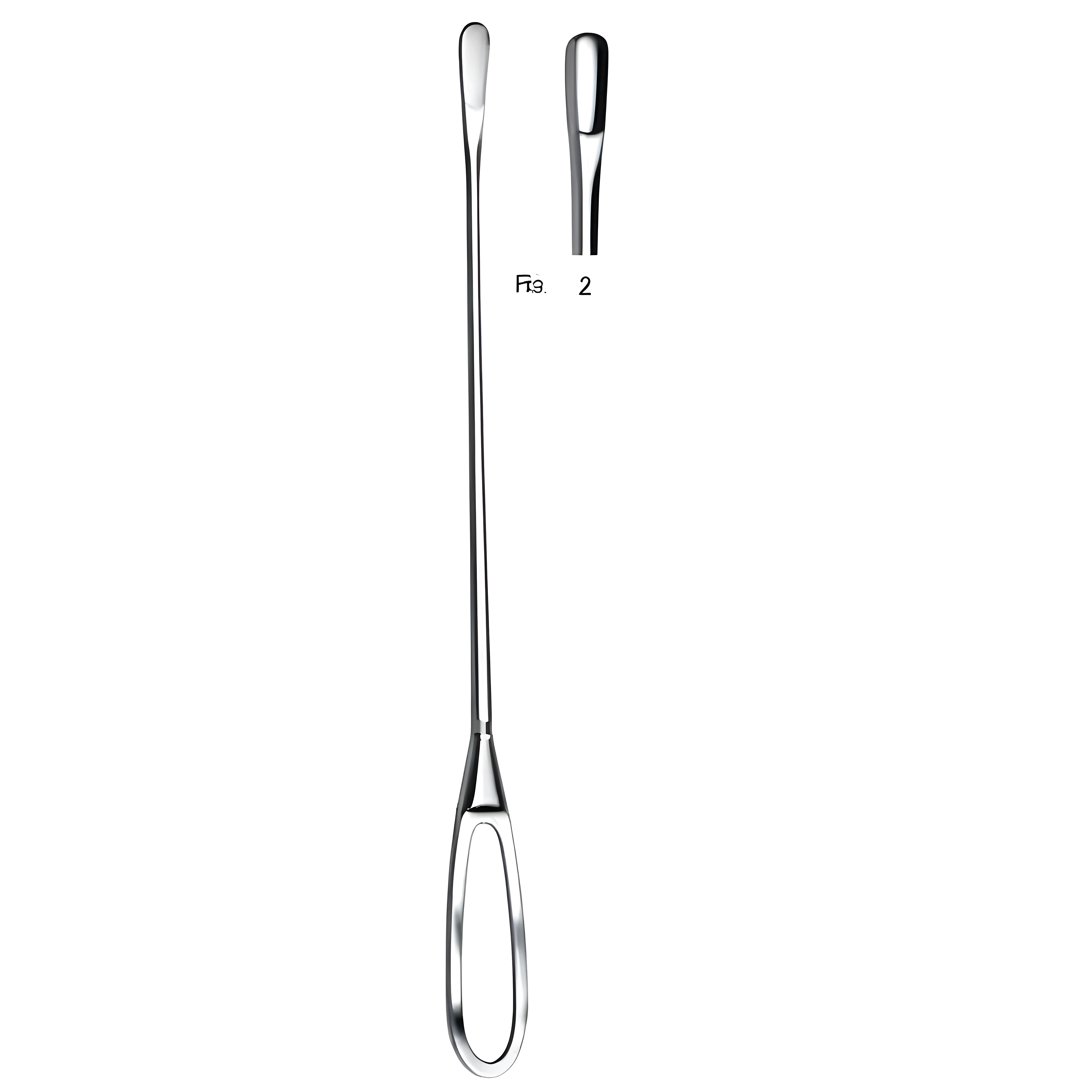 Olshausen's Uterine Curettes 27cm Fig.2