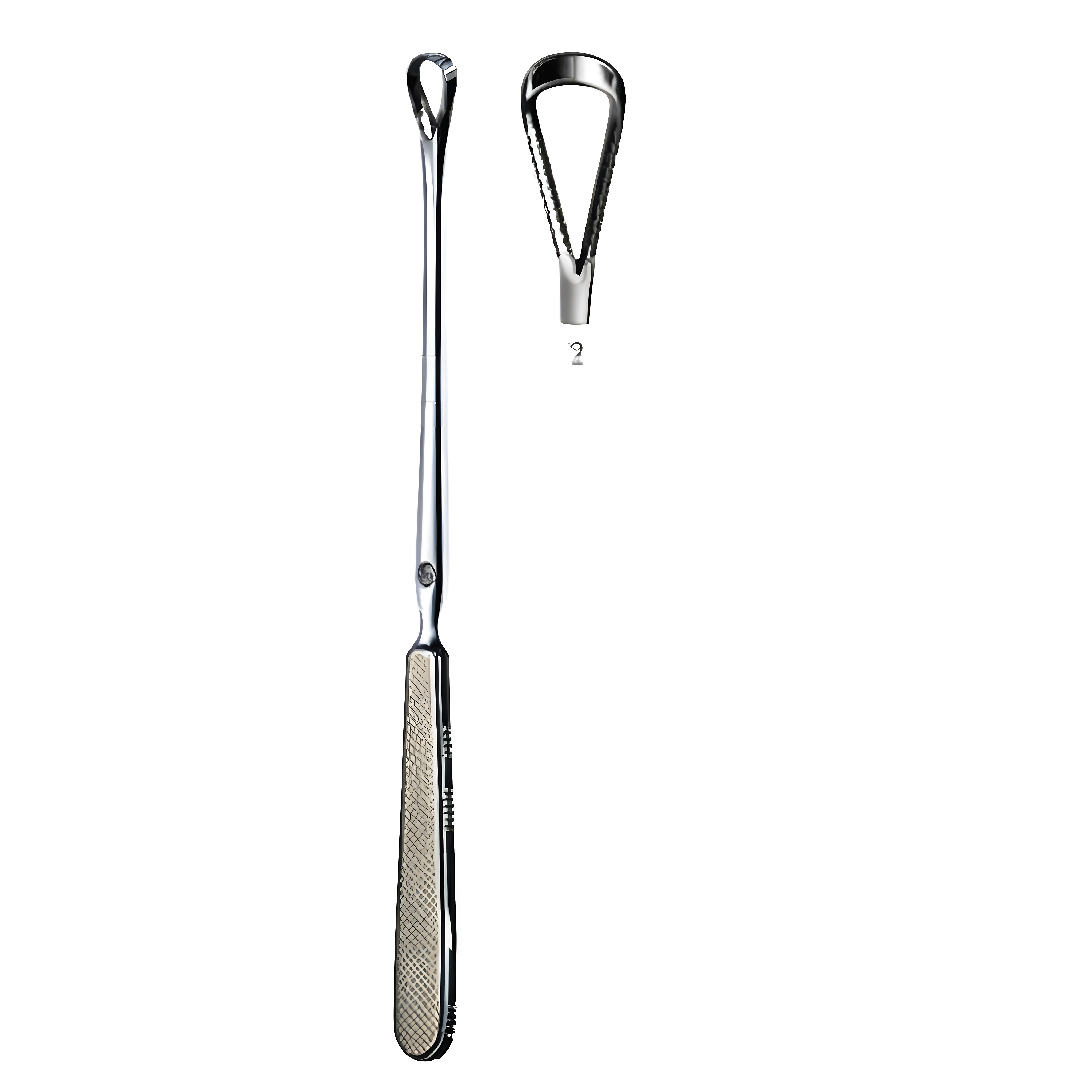 Sims Curette malleable blunt 25cm Fig.2